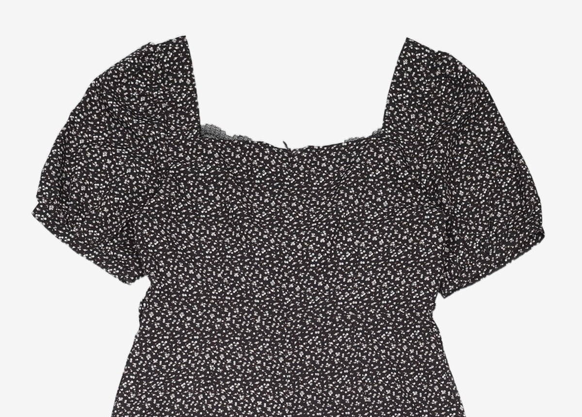비바셔스(VIVACIOUS) Heart Slit Long Dress BLACK M
