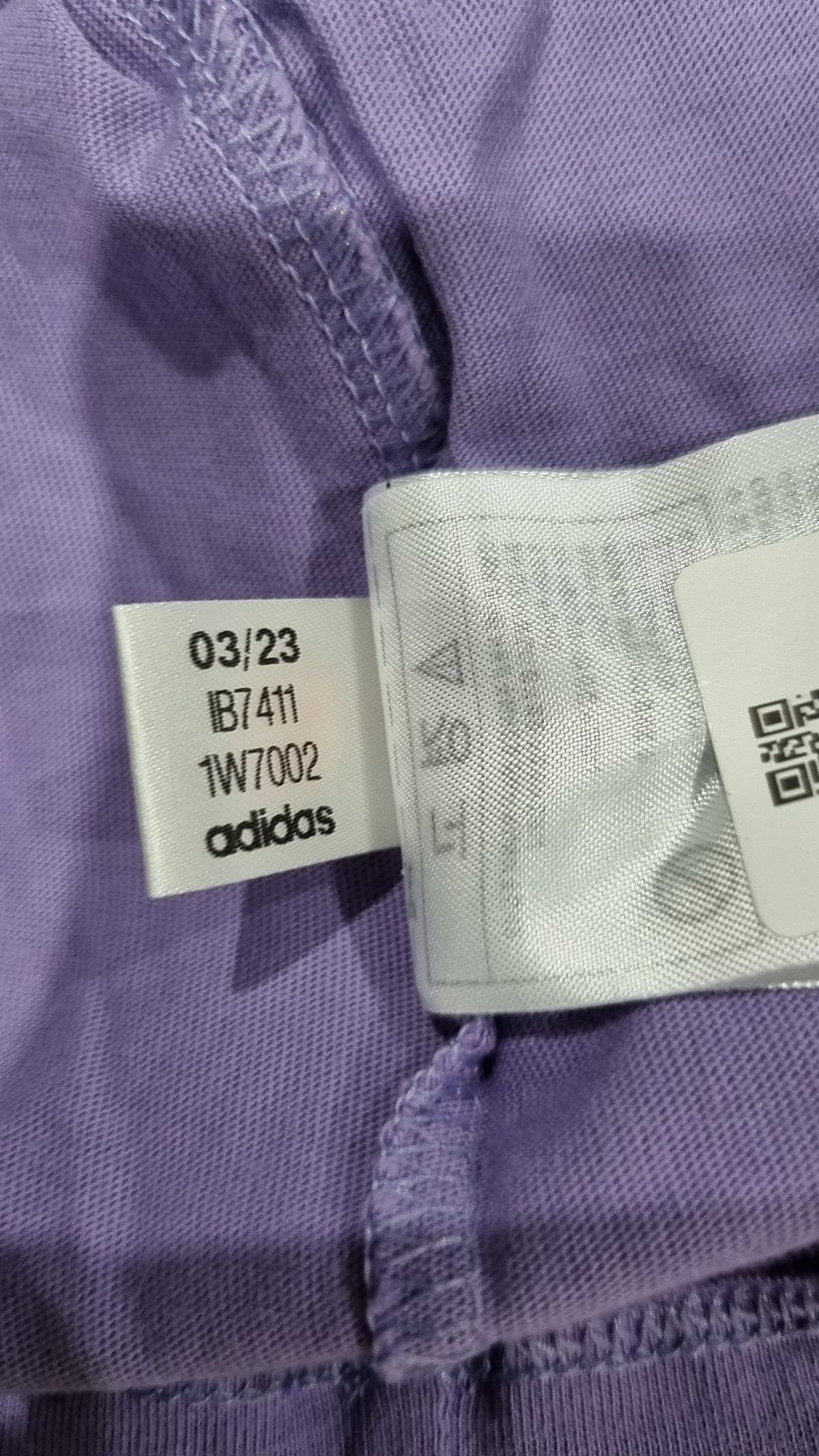 아디다스(ADIDAS) 3S 티 - 퍼플 / IB7411 S