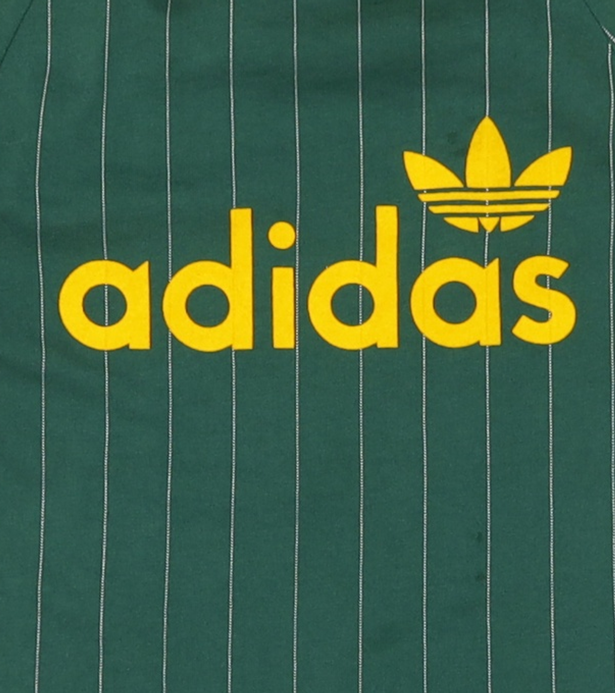아디다스(ADIDAS) 리니어 캘리 그래픽 티 - 그린:화이트 / JC7703 XS