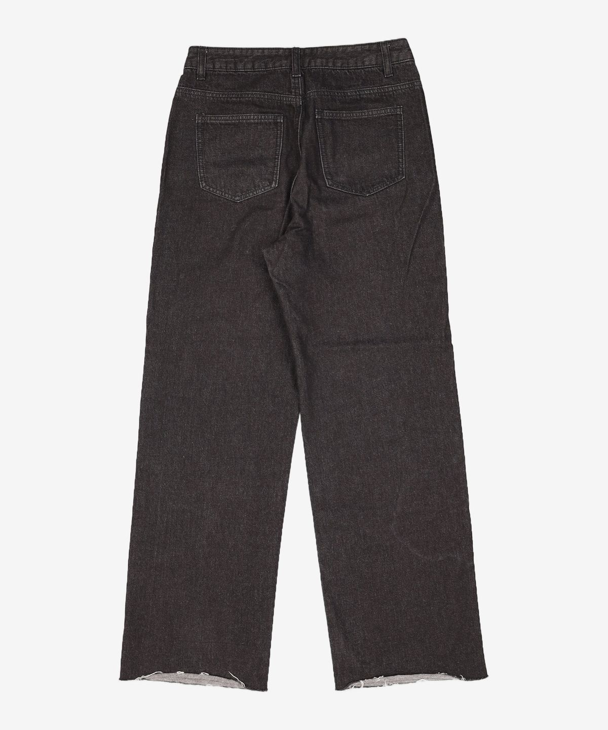 미쏘(MIXXO) 기모 롤업 와이드 데님 MIWTJB13QJ 26