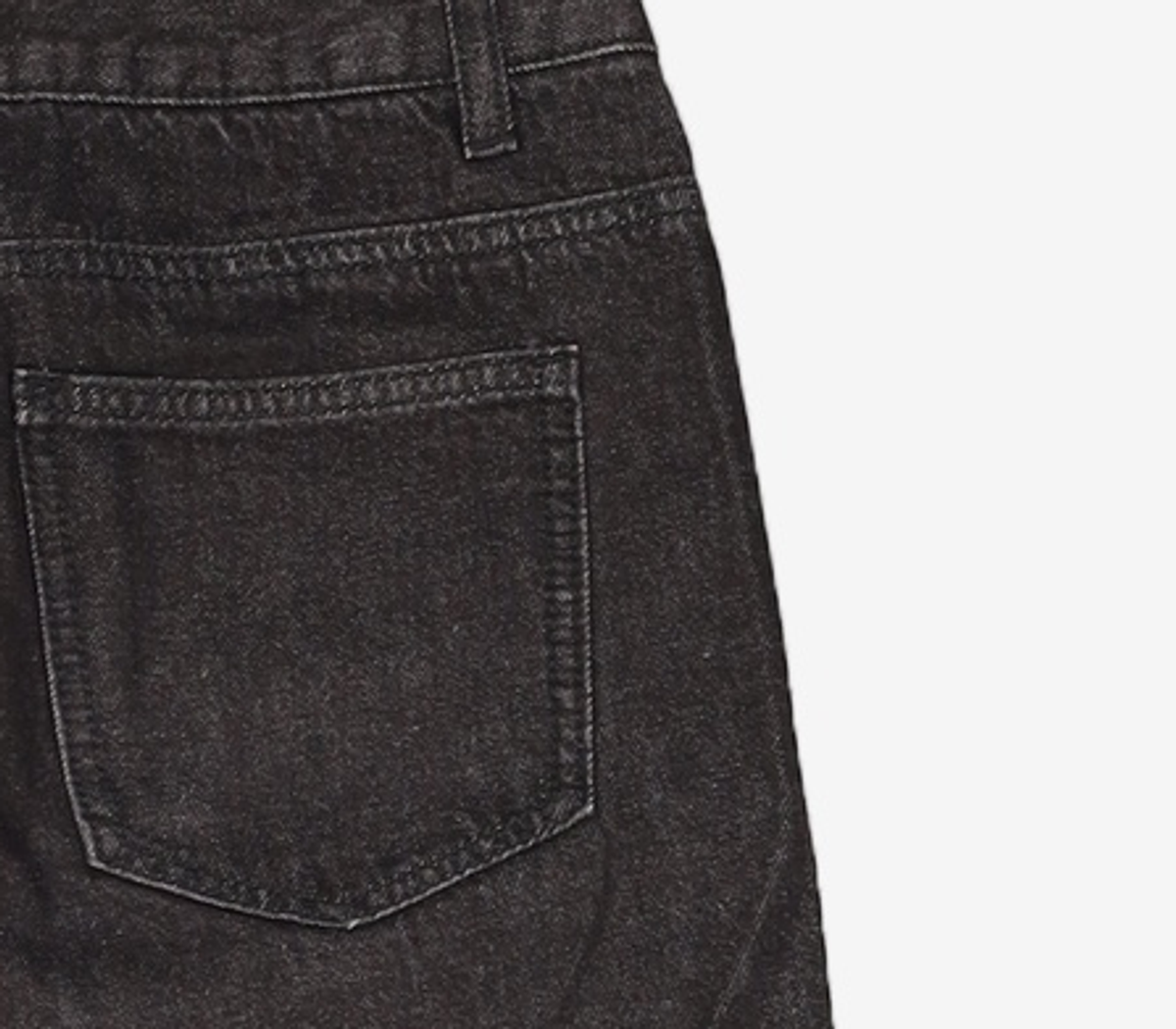 미쏘(MIXXO) 기모 롤업 와이드 데님 MIWTJB13QJ 26