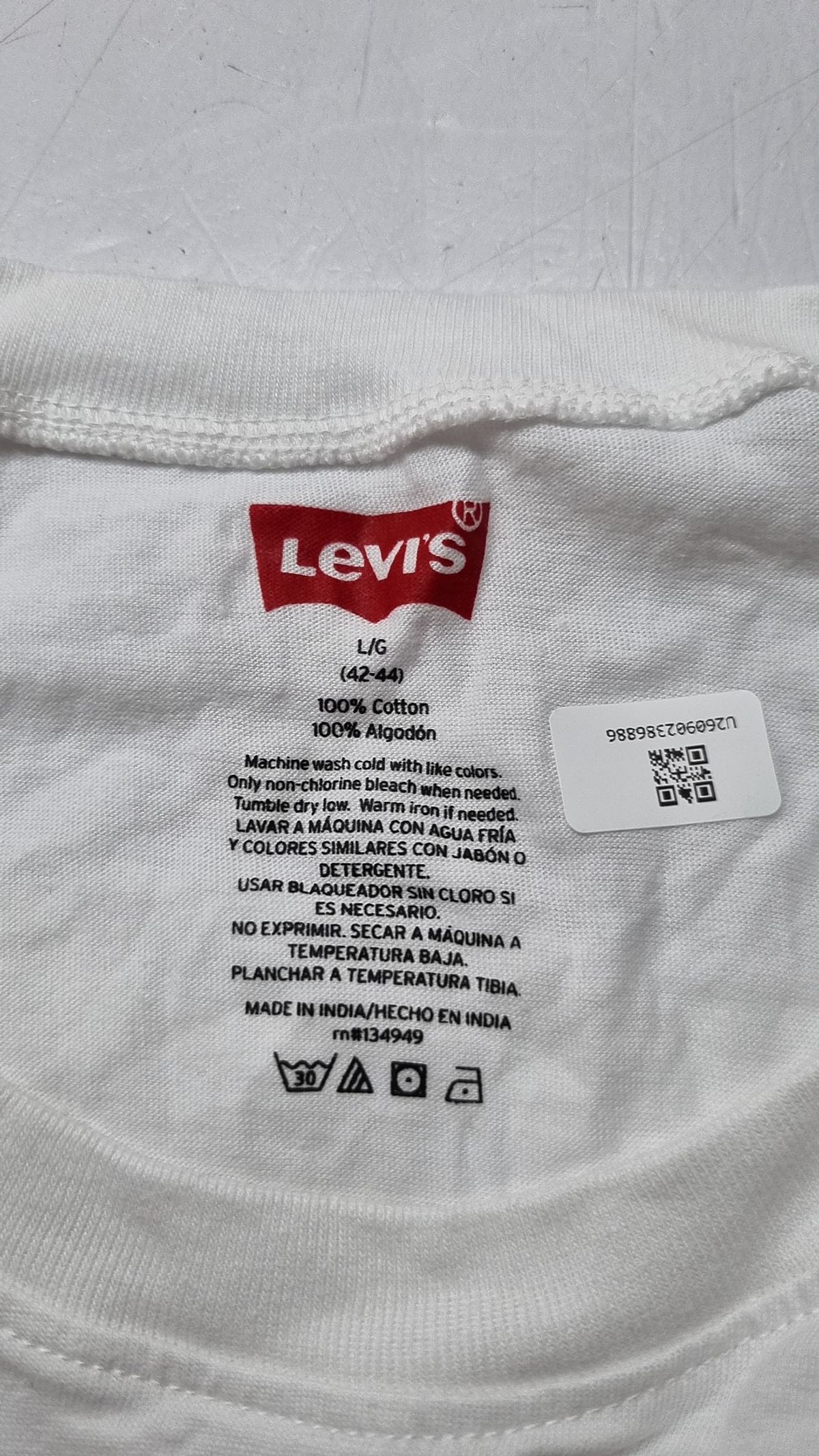 리바이스(LEVI'S) 반소매 티셔츠 L