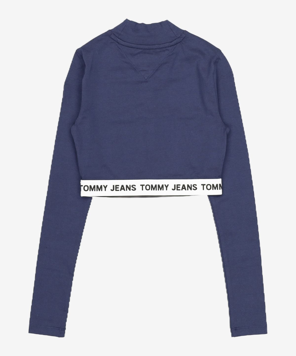 타미진스(TOMMY JEANS) [EXCLUSIVE] 크롭 로고 웨이스트밴드 탑 (T32C6TTO16TWT4C87) XS