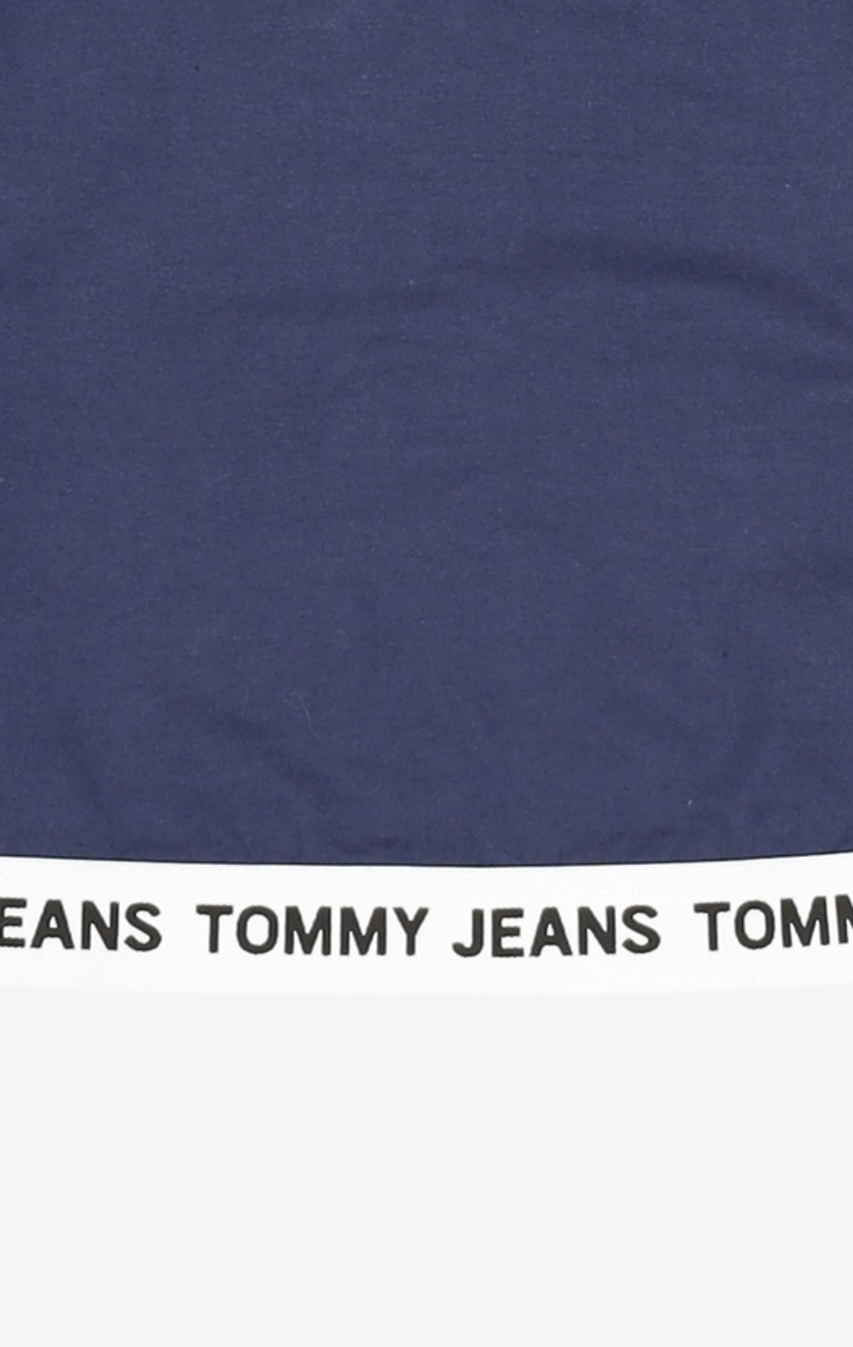 타미진스(TOMMY JEANS) [EXCLUSIVE] 크롭 로고 웨이스트밴드 탑 (T32C6TTO16TWT4C87) XS