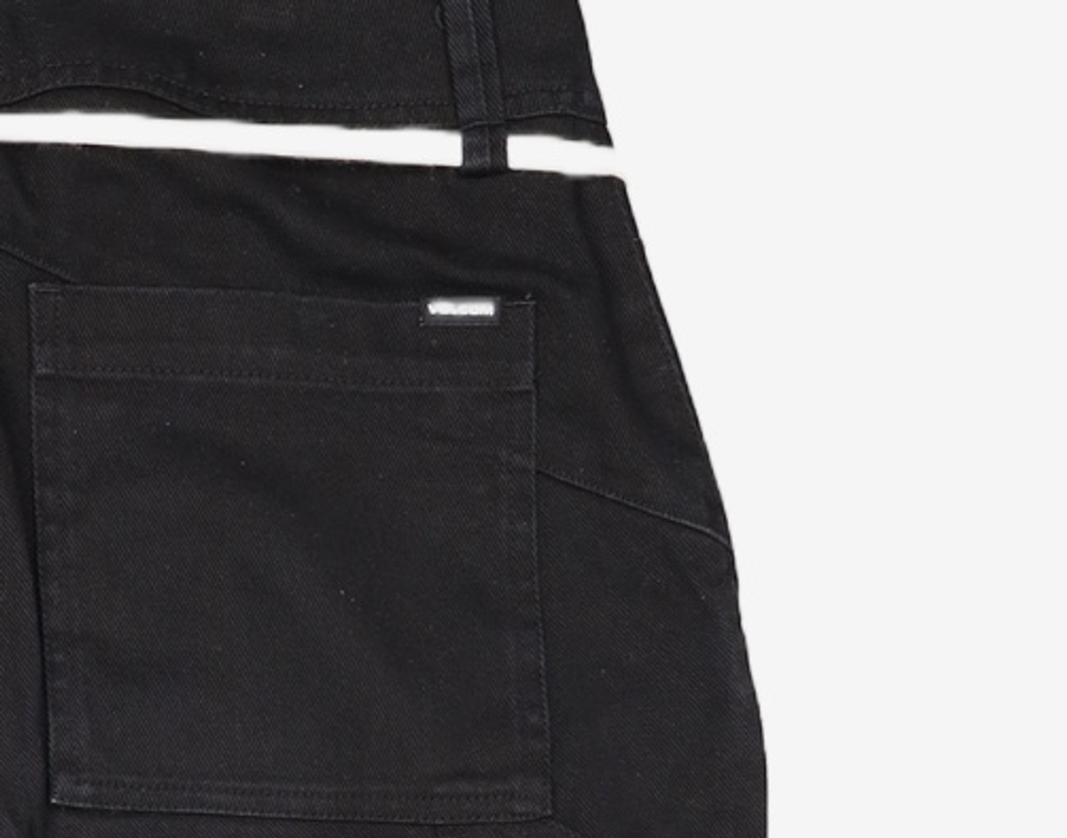 볼컴(VOLCOM) TRUCKER 스트레이트핏 팬츠(블랙) L