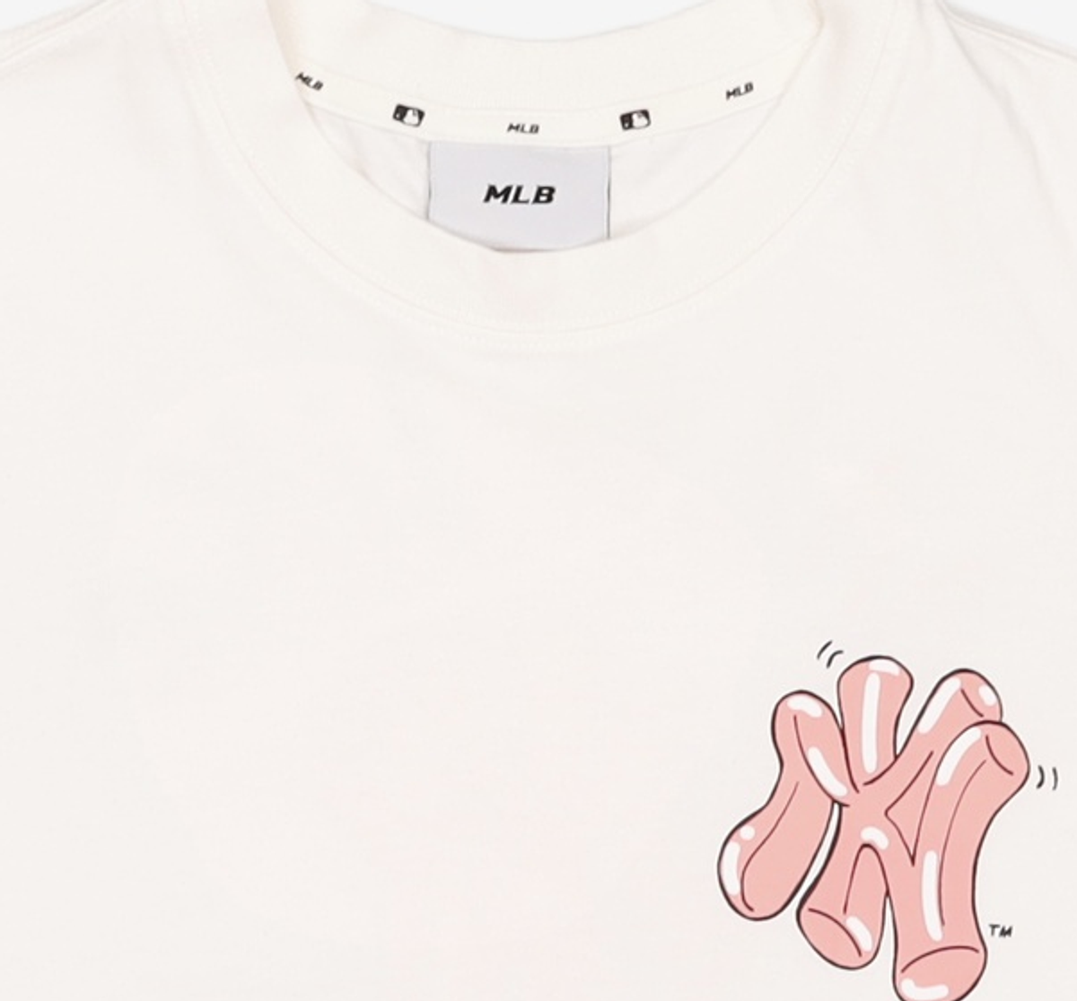 엠엘비(MLB) 여성 LIKE 백로고 크롭 반팔 티셔츠 NY (Ivory) S