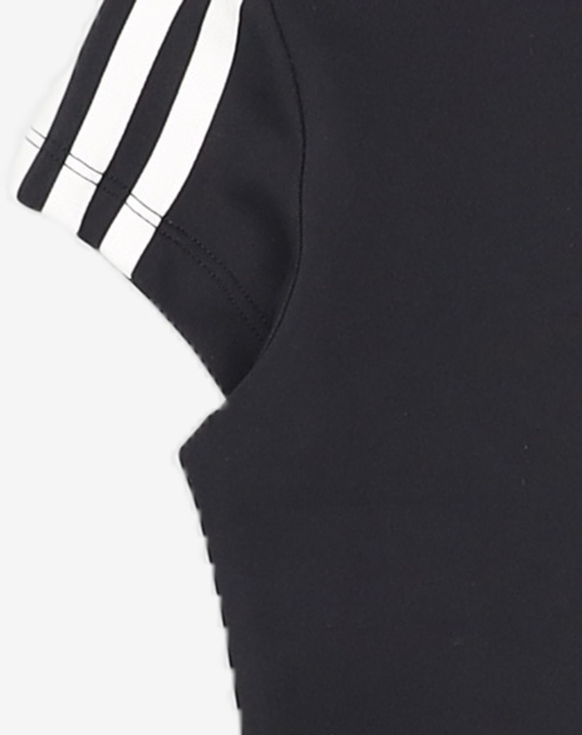 아디다스(ADIDAS) 클래식 크롭 3S 티 - 블랙 / HM4710 XXS
