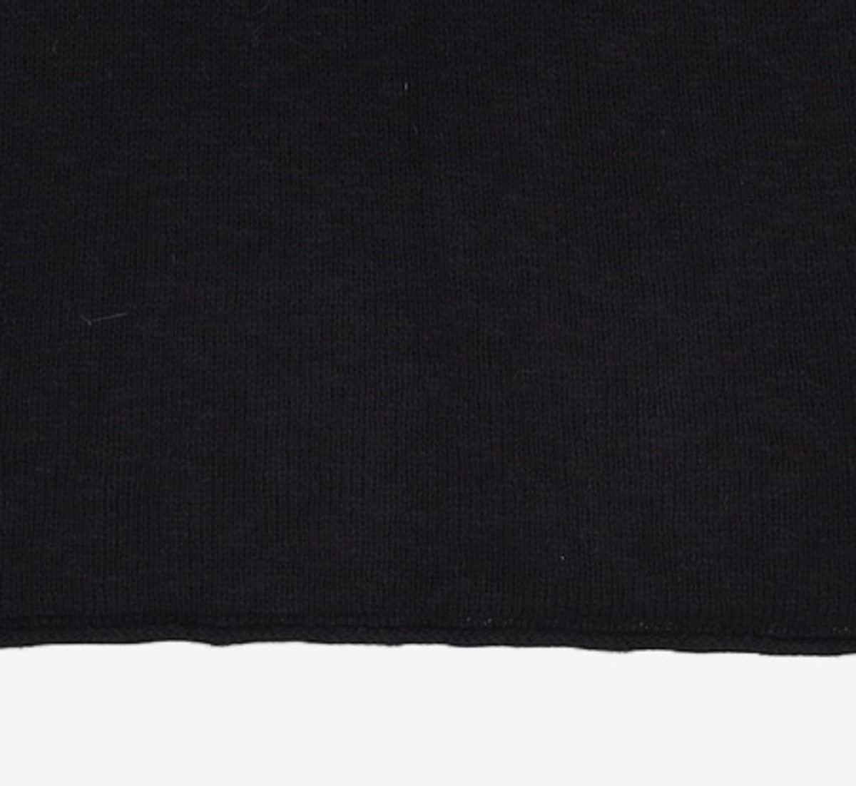 크리틱(CRITIC) VINTAGE WORMHOLE LONG SLEEVE KNIT BLACK XL