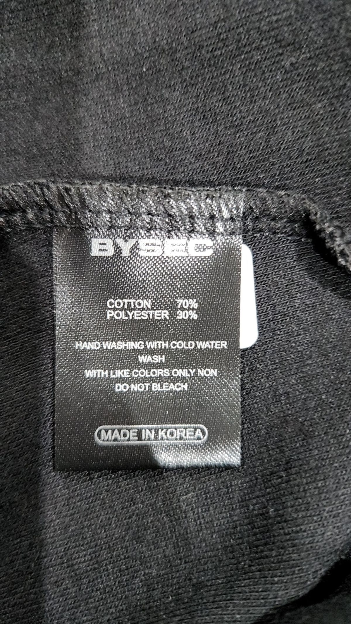 바이젝(BYSEC) 반소매 티셔츠 XXXL