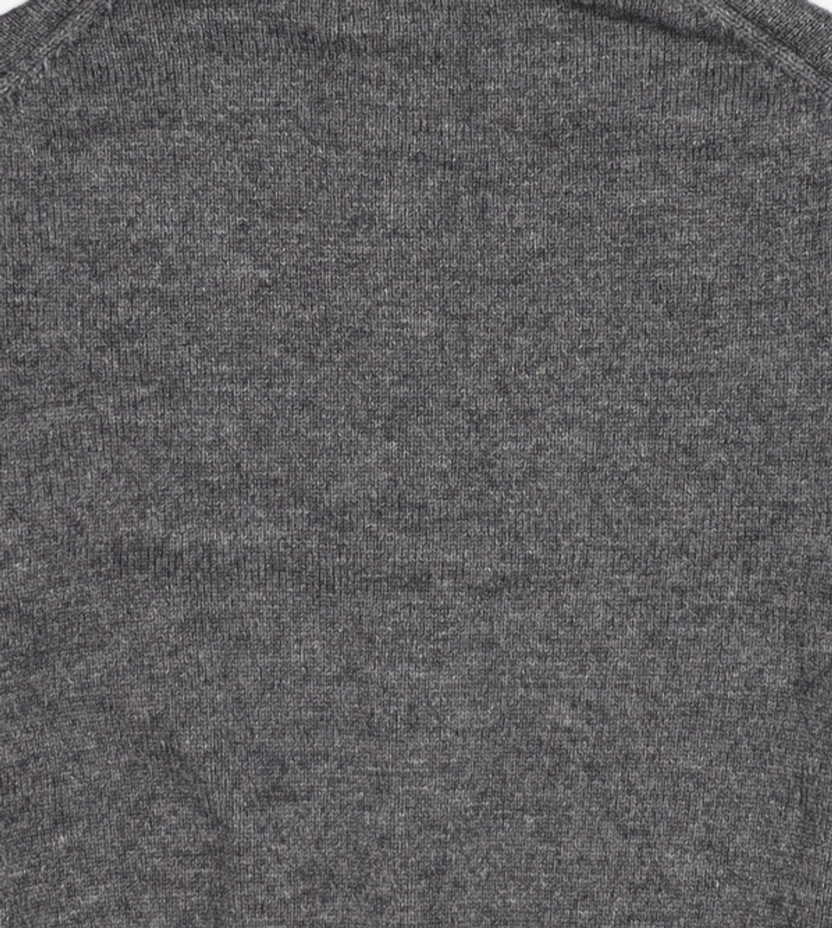 브릴먼스(BRILLEMONTHS) 메리노울 하이넥 크롭 가디건 [브라운] S