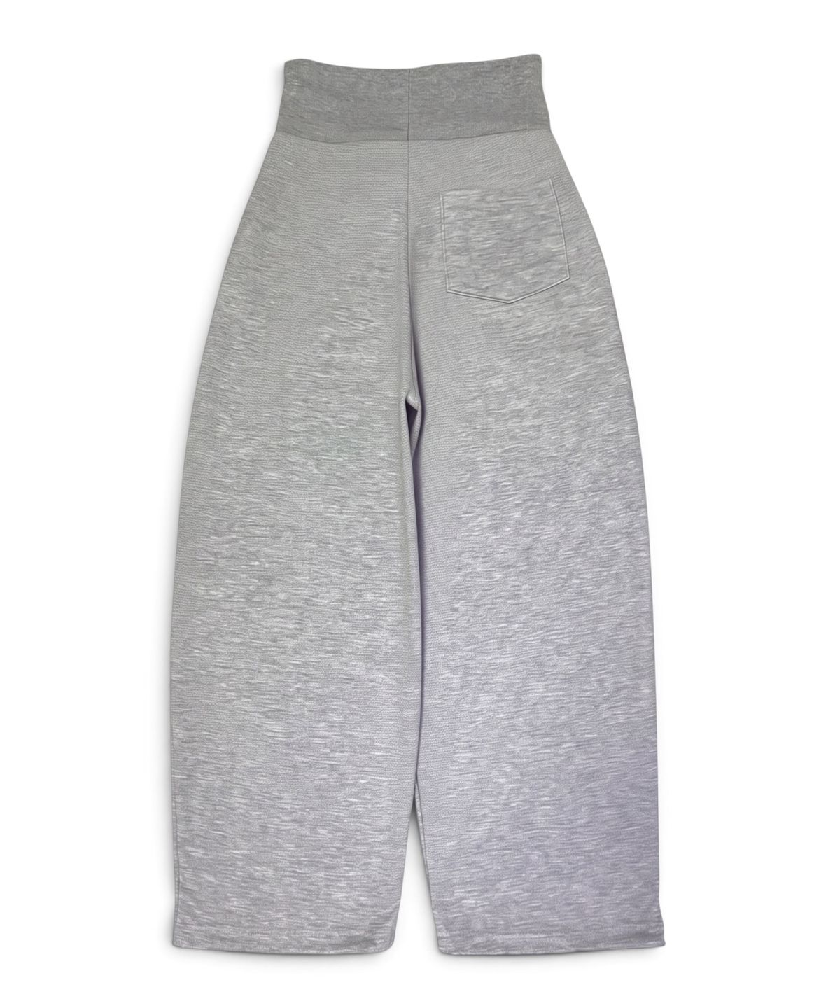 본슬리피(BORN SLIPPY) Crystal Wave Wide Sweat Pants (Melange Gray)