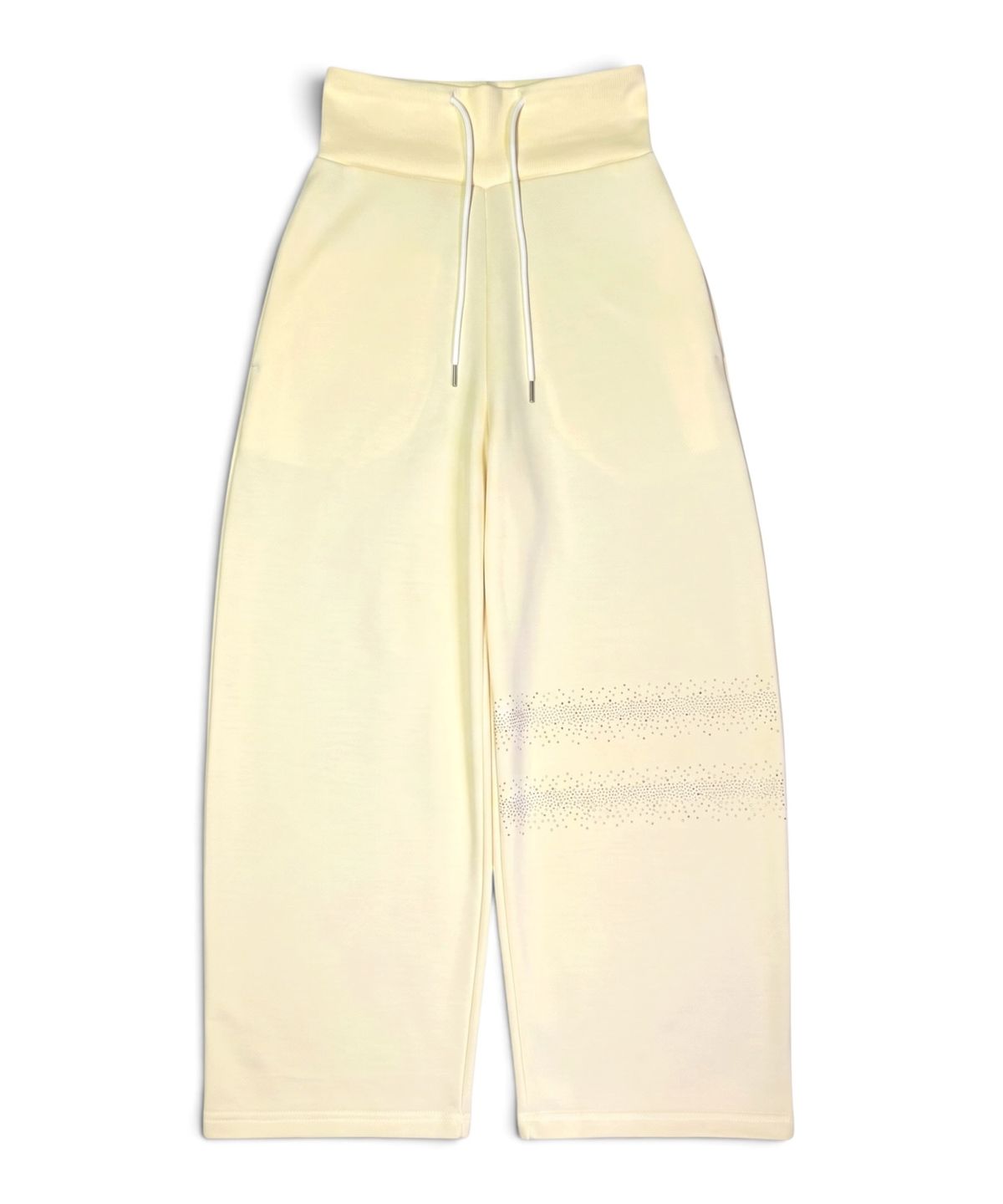 본슬리피(BORN SLIPPY) Crystal Wave Wide Sweat Pants (Yellow)