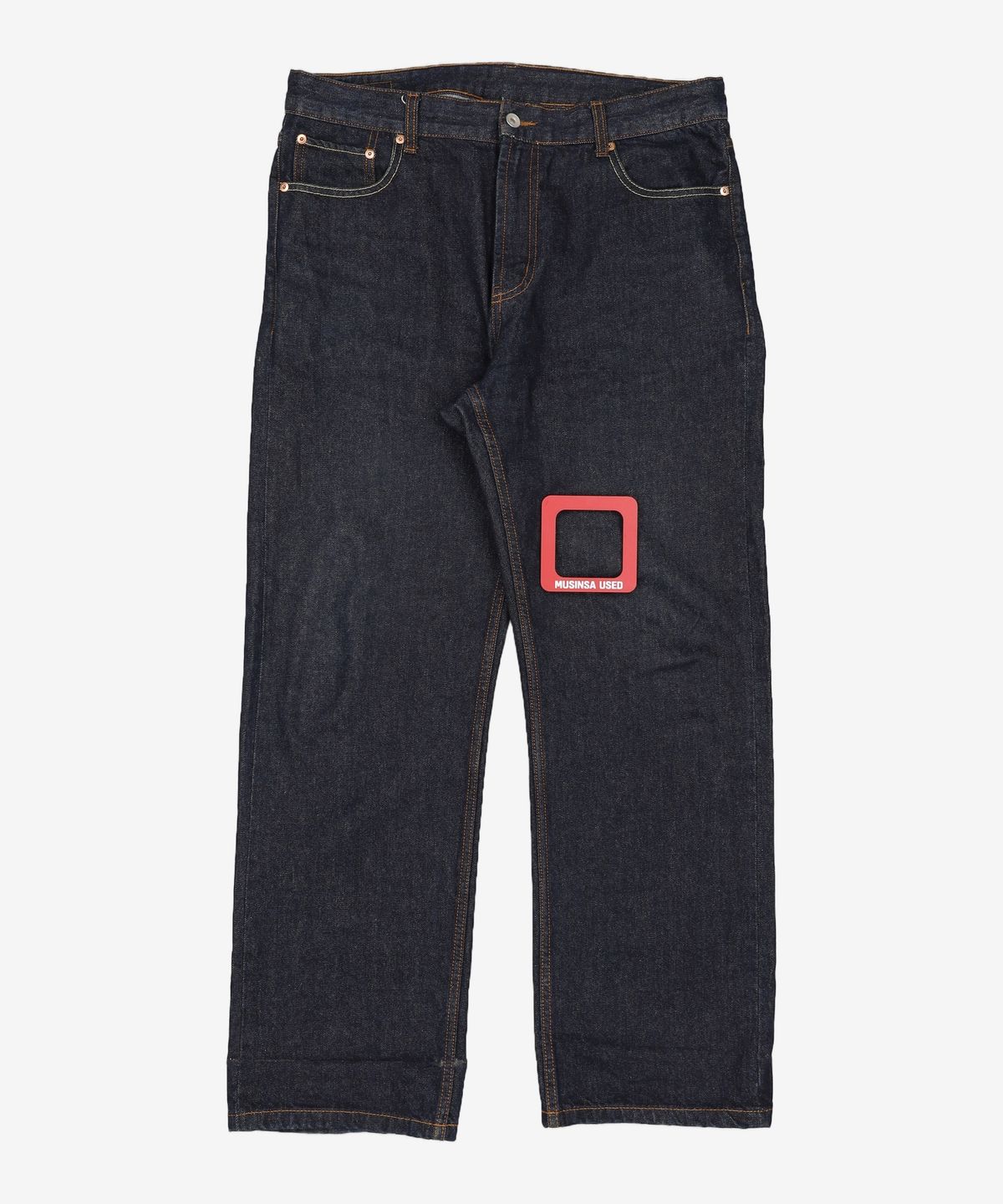 유니폼브릿지(UNIFORM BRIDGE) 5p denim pants 12oz one washed XL