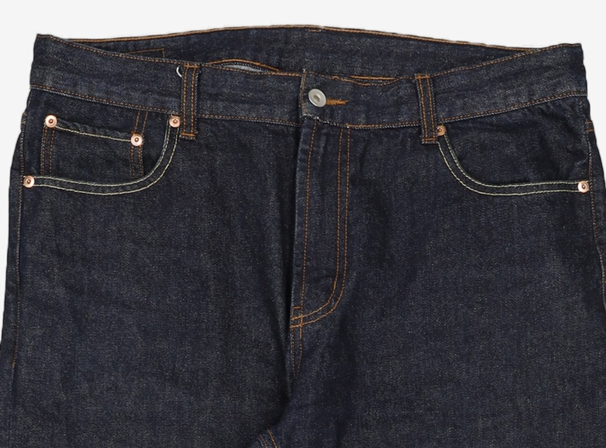 유니폼브릿지(UNIFORM BRIDGE) 5p denim pants 12oz one washed XL