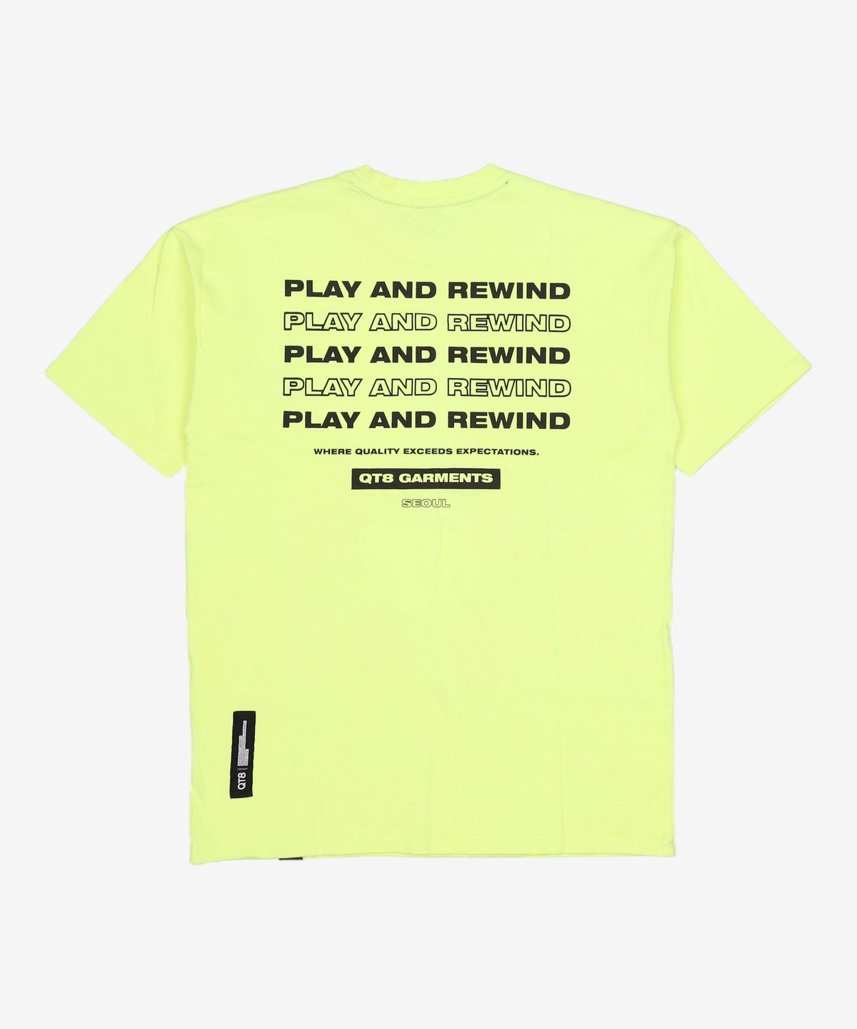 큐티에잇 가먼츠(QT8 GARMENTS) 반소매 티셔츠 S