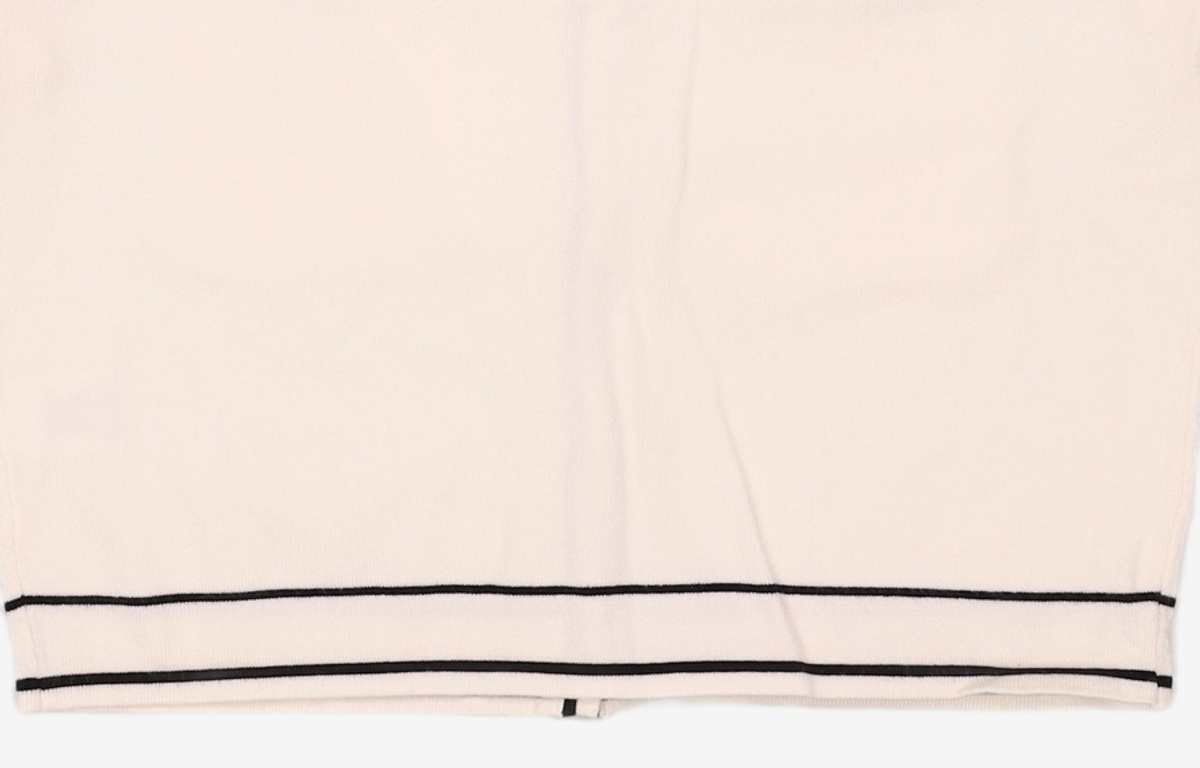 룩캐스트(LOOKAST) 아이보리 리즈 라인 니트 가디건 / IVORY LIZ LINE KNIT CARDIGAN S