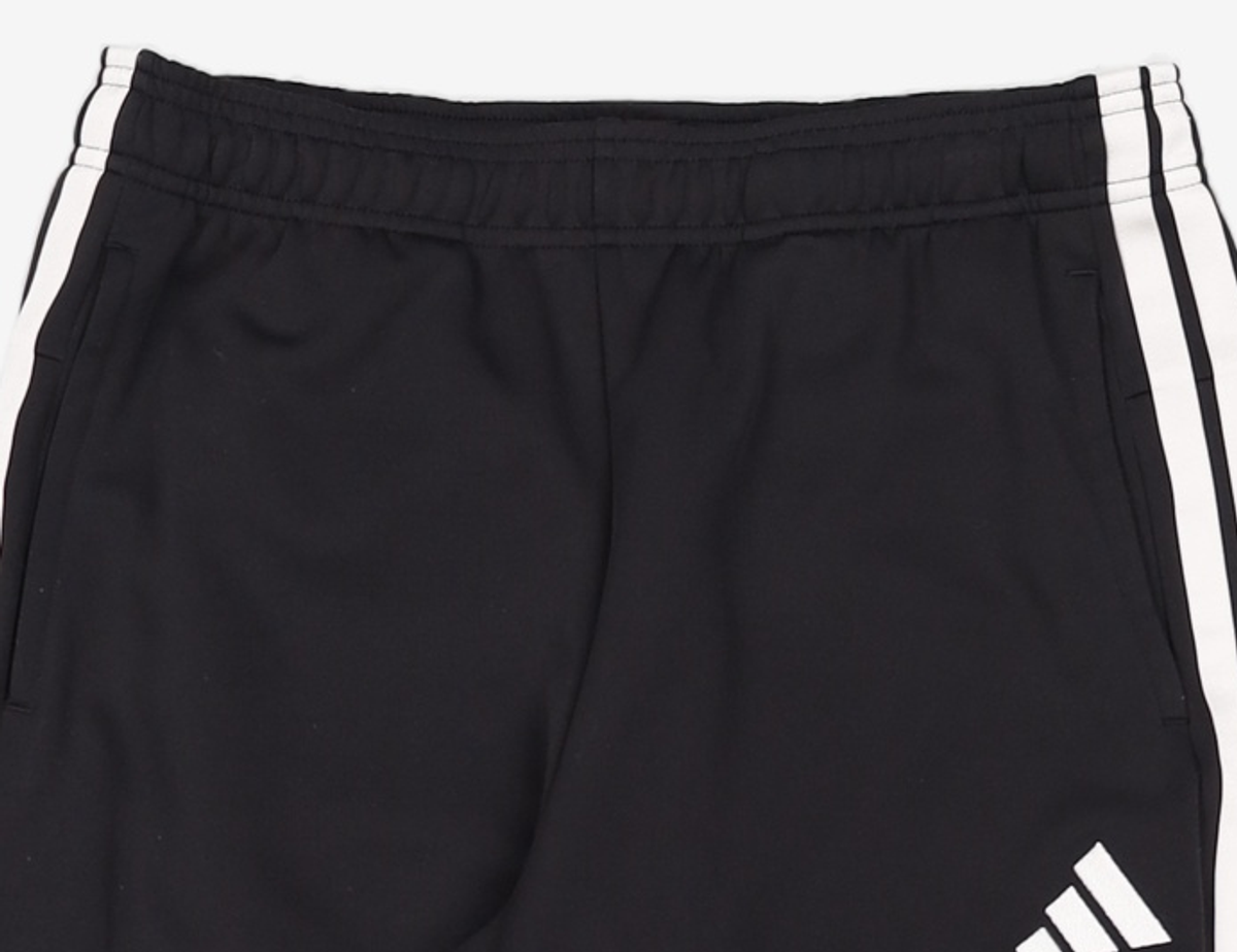 아디다스(ADIDAS) 3-스트라이프 레귤러 핏 더블니트 오픈 헴 트랙 팬츠 KR6434 L