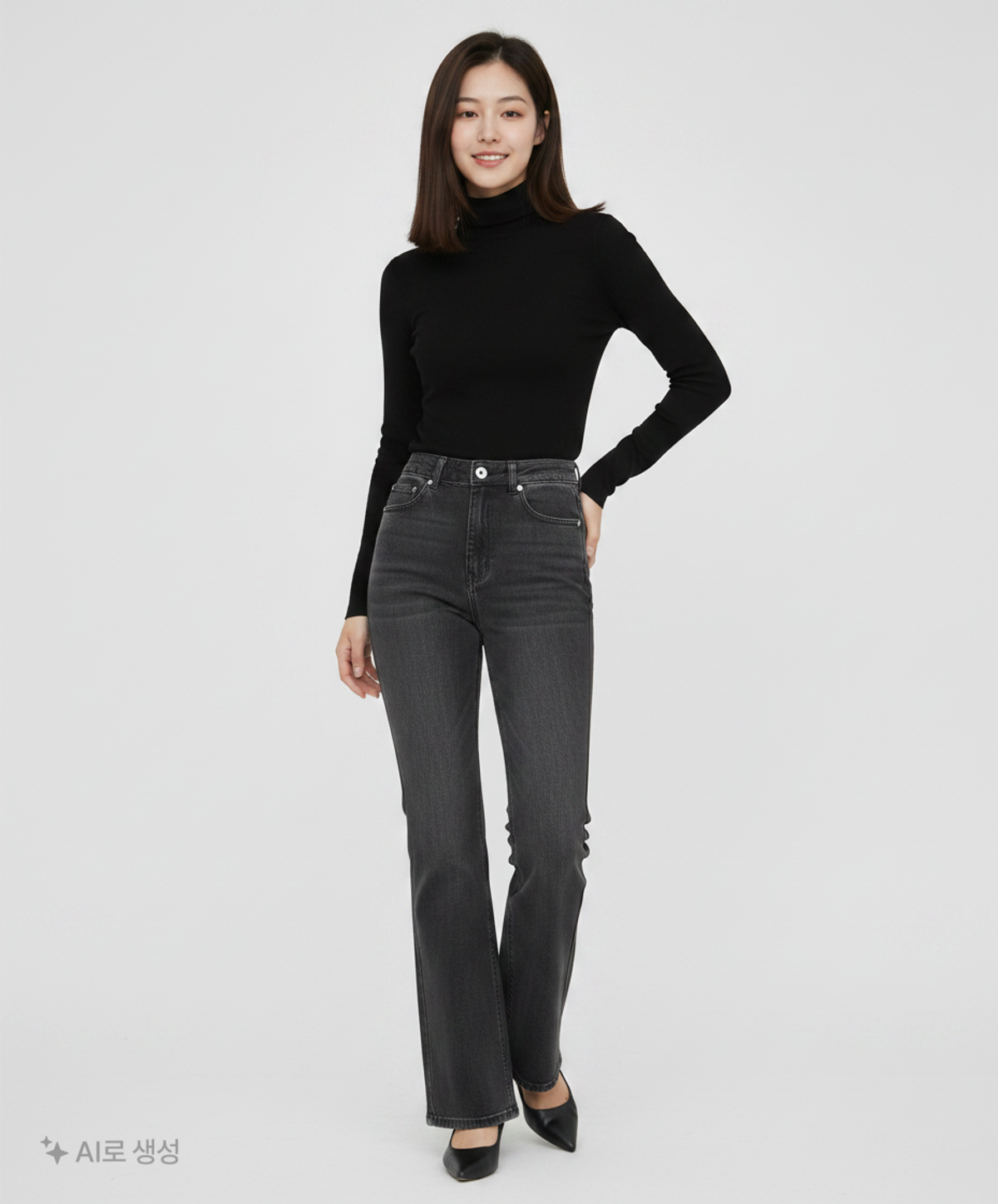 인템포무드(INTEMPOMOOD) 청/데님 팬츠 L