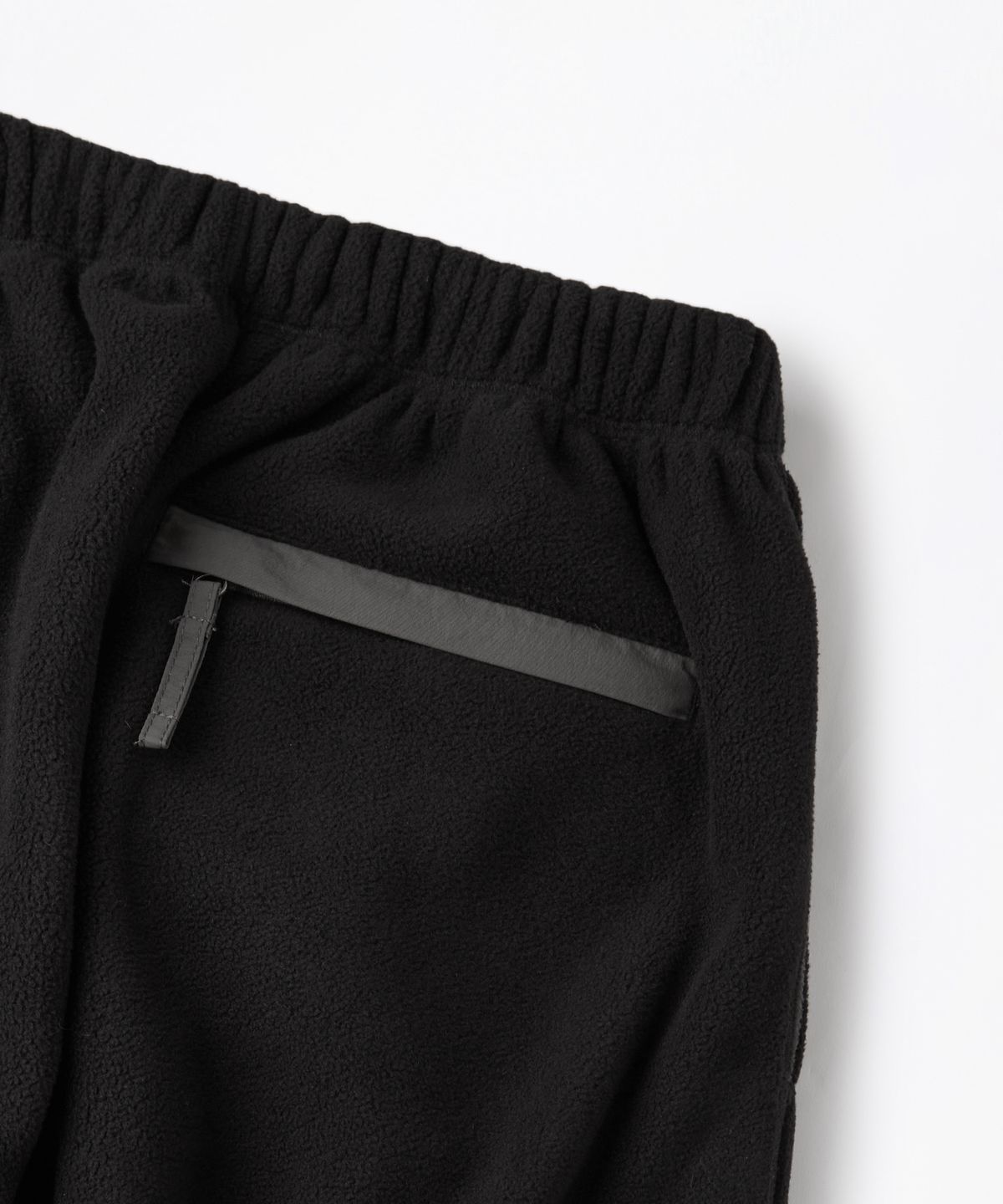 아웃스탠딩(OUTSTANDING) VINTAGE POLAR FLEECE PANTS_BLACK