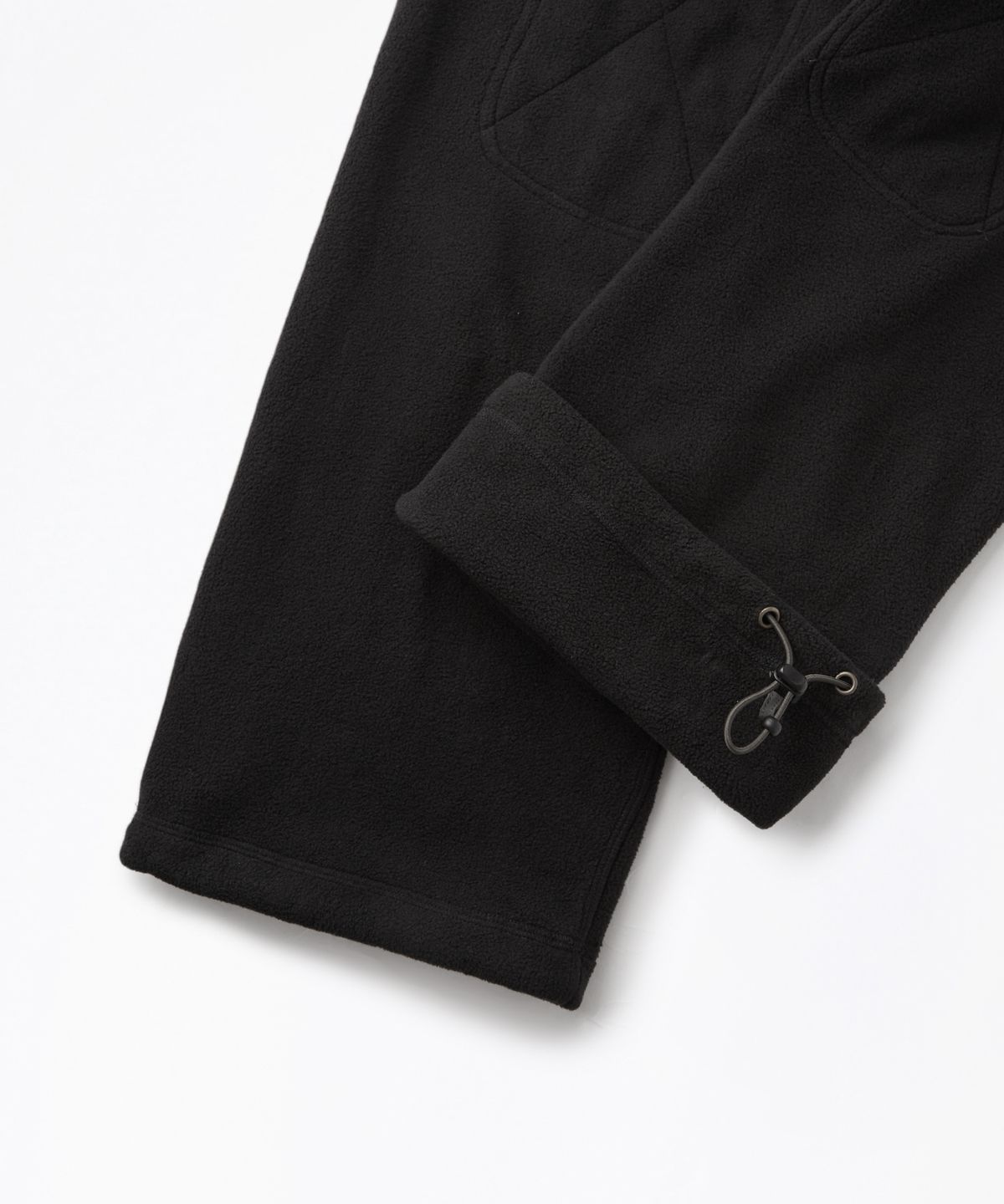 아웃스탠딩(OUTSTANDING) VINTAGE POLAR FLEECE PANTS_BLACK