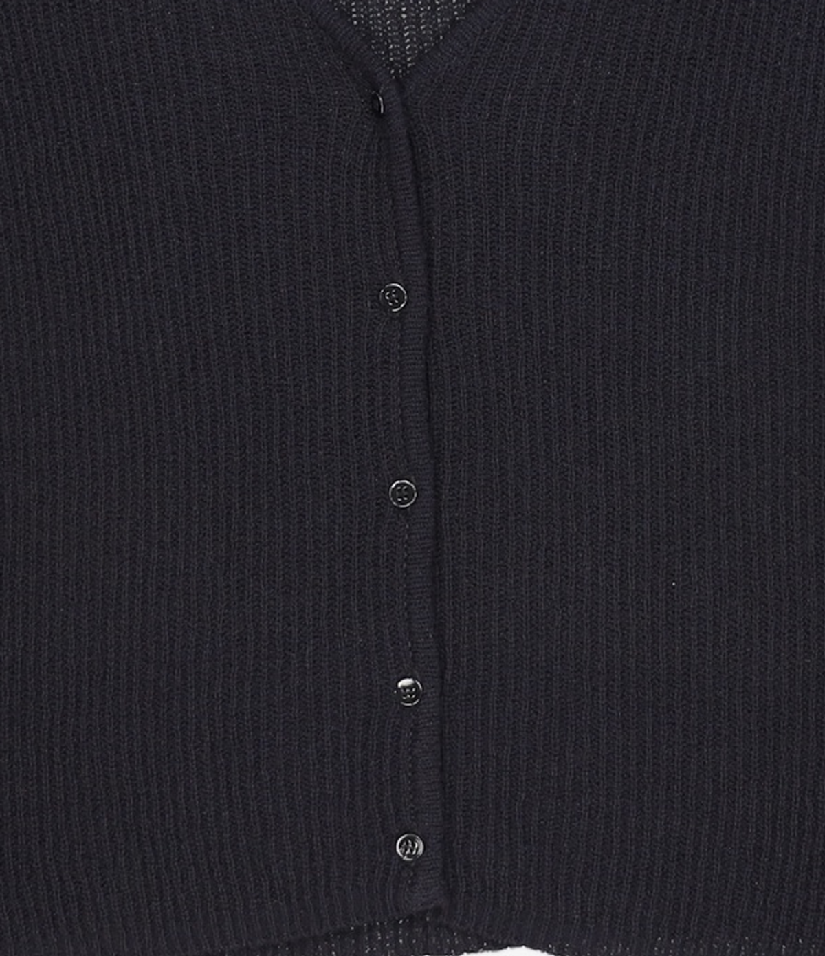 미쏘(MIXXO) V넥 부클 크롭 가디건_MIWCKD811T M