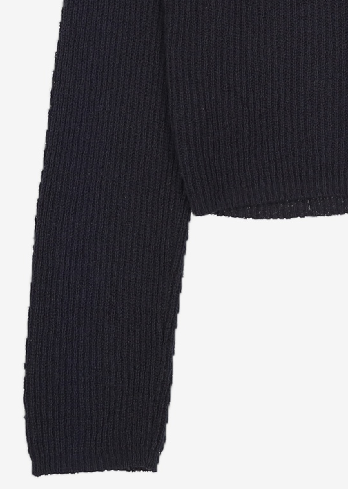 미쏘(MIXXO) V넥 부클 크롭 가디건_MIWCKD811T M