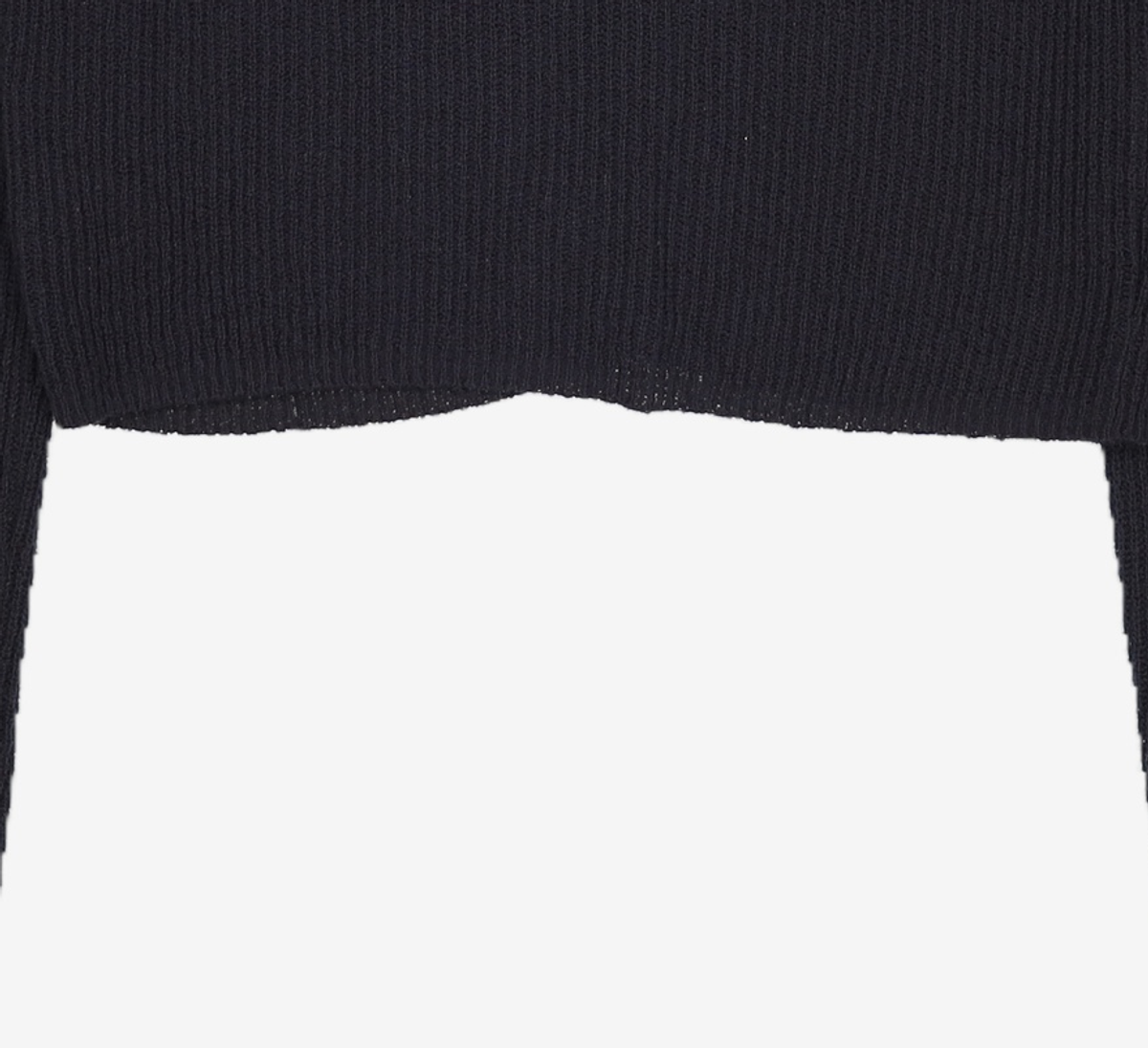 미쏘(MIXXO) V넥 부클 크롭 가디건_MIWCKD811T M