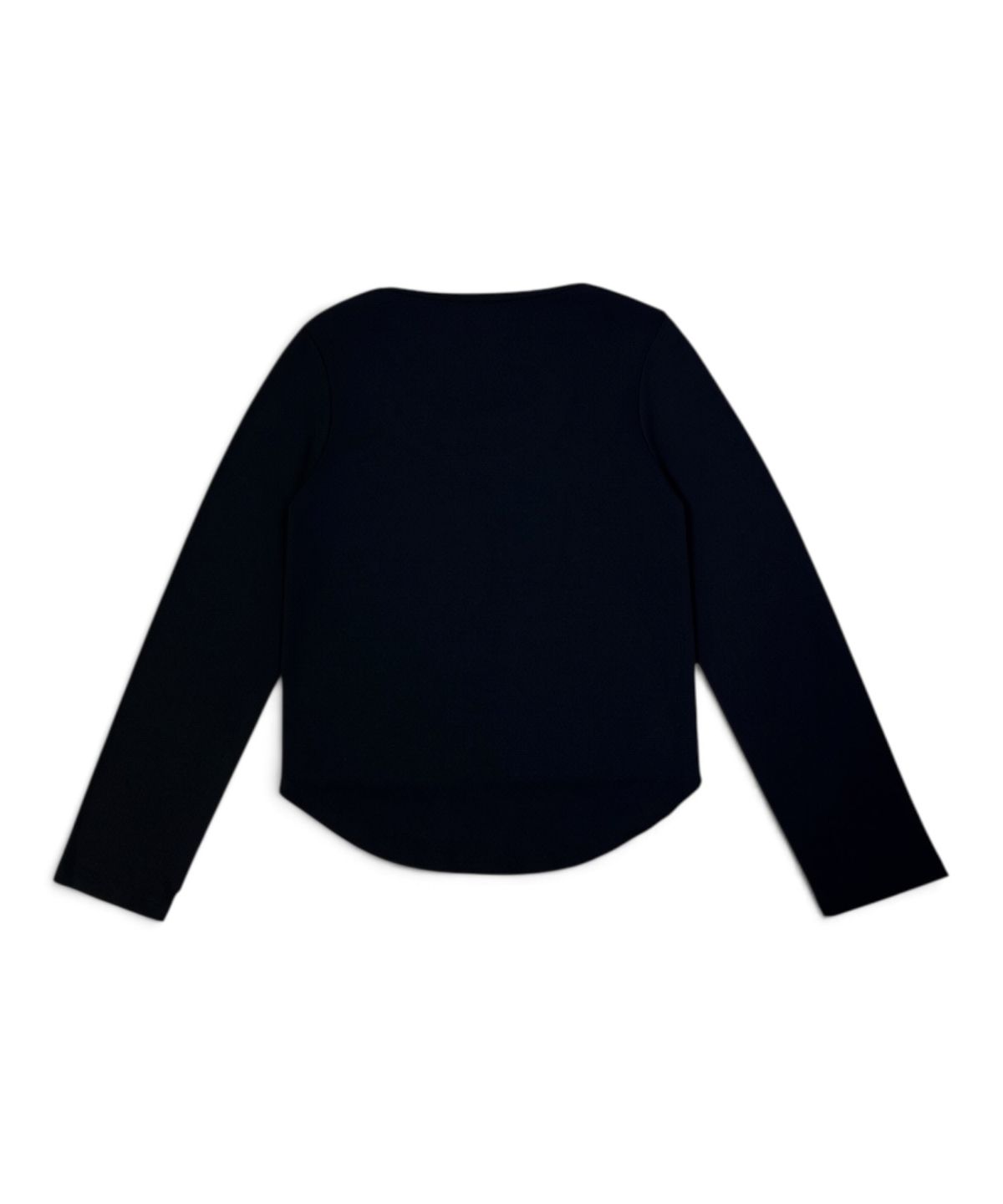 본슬리피(BORN SLIPPY) Crystal Cross Layered Long Sleeve Tee (Black)