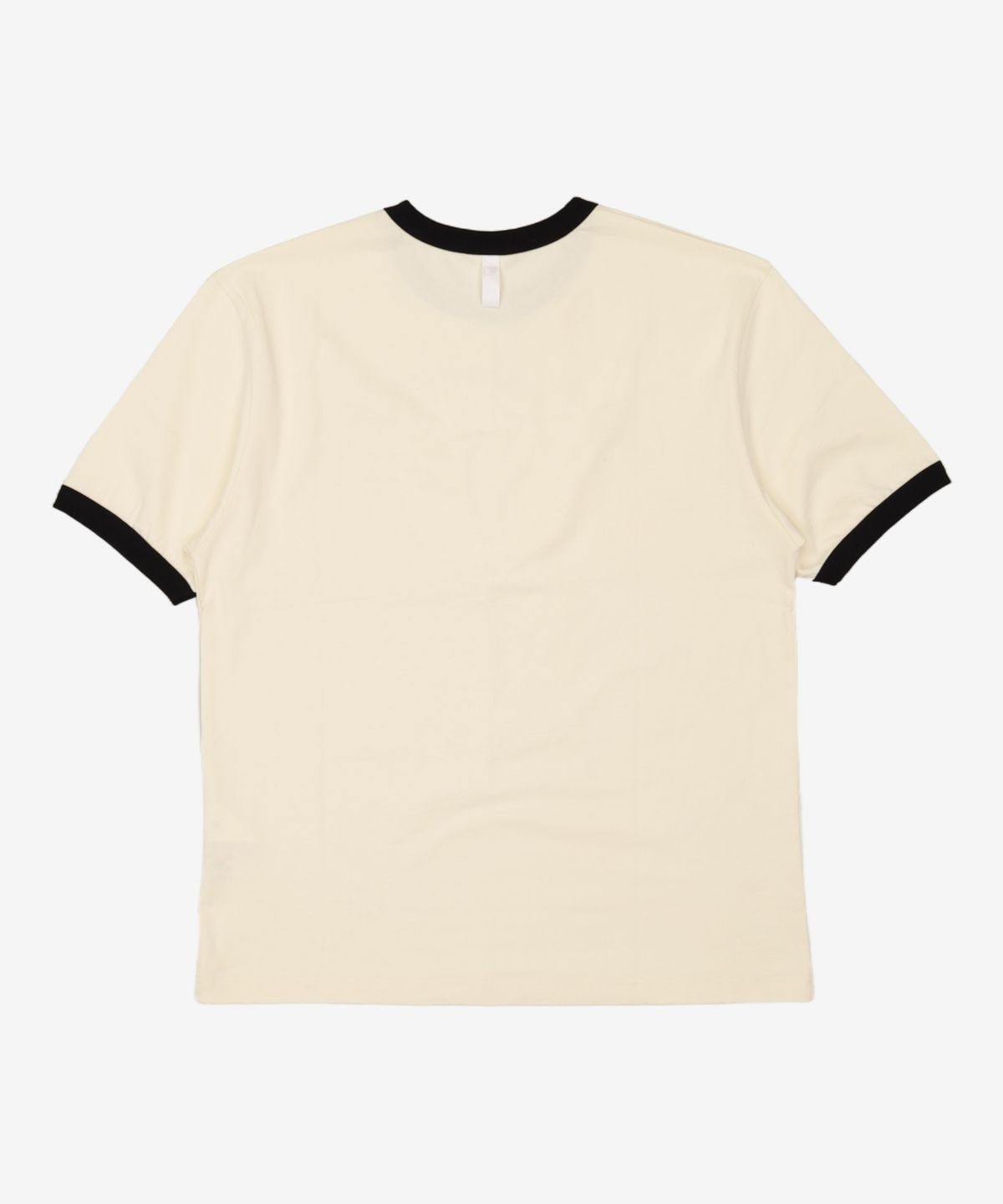 노매뉴얼(NOMANUAL) N.D RINGER T-SHIRT - CREAM XL