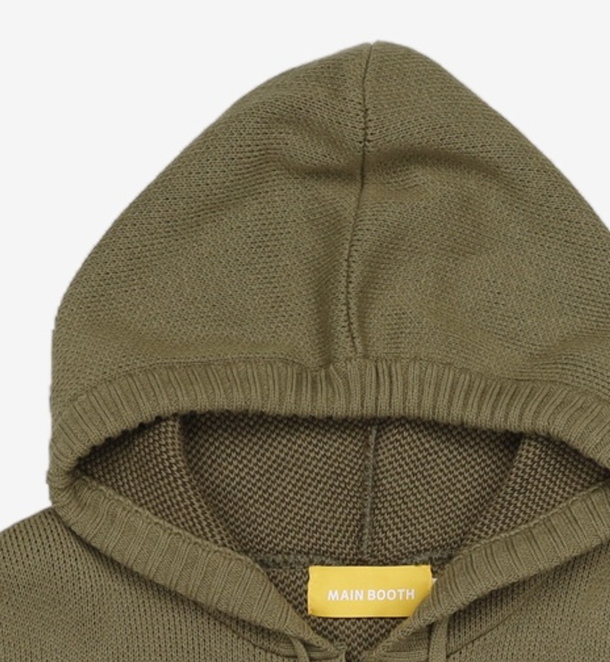 메인부스(MAINBOOTH) Starfish Hood Zip-up Sweater(KHAKI) L