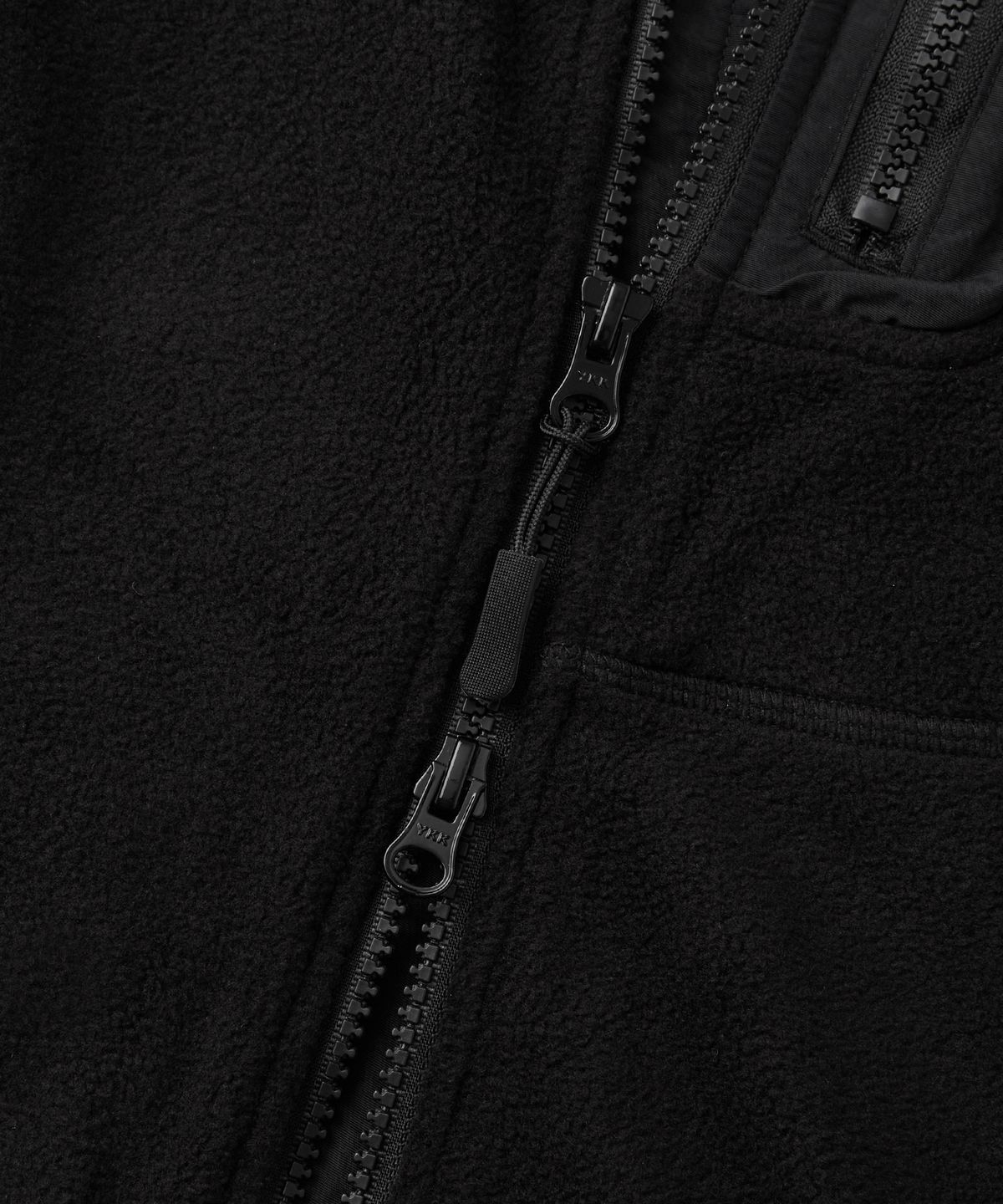 아웃스탠딩(OUTSTANDING) MILITARY FLEECE JACKET_BLACK