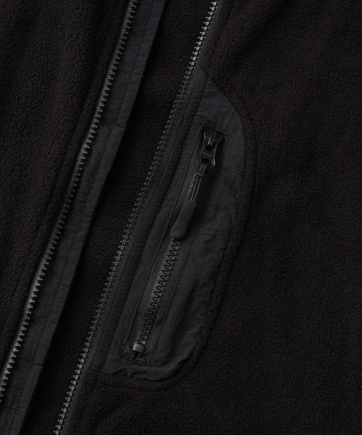 아웃스탠딩(OUTSTANDING) MILITARY FLEECE JACKET_BLACK