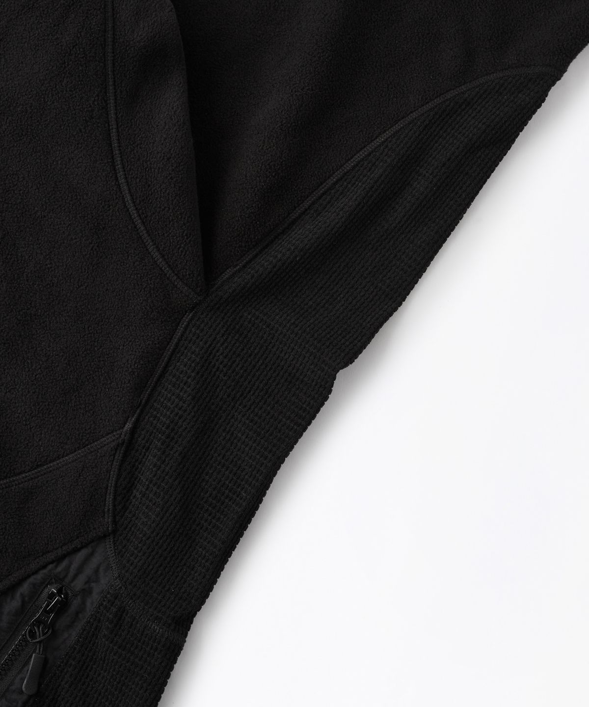 아웃스탠딩(OUTSTANDING) MILITARY FLEECE JACKET_BLACK