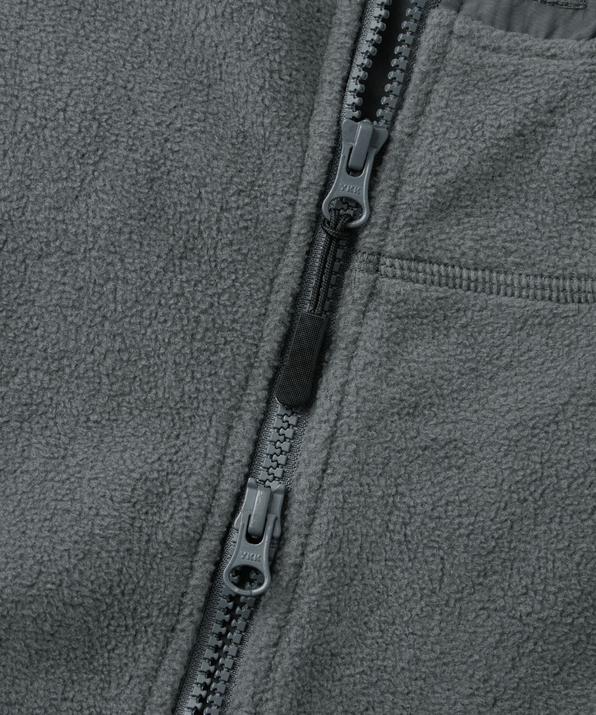 아웃스탠딩(OUTSTANDING) MILITARY FLEECE JACKET_GRAY