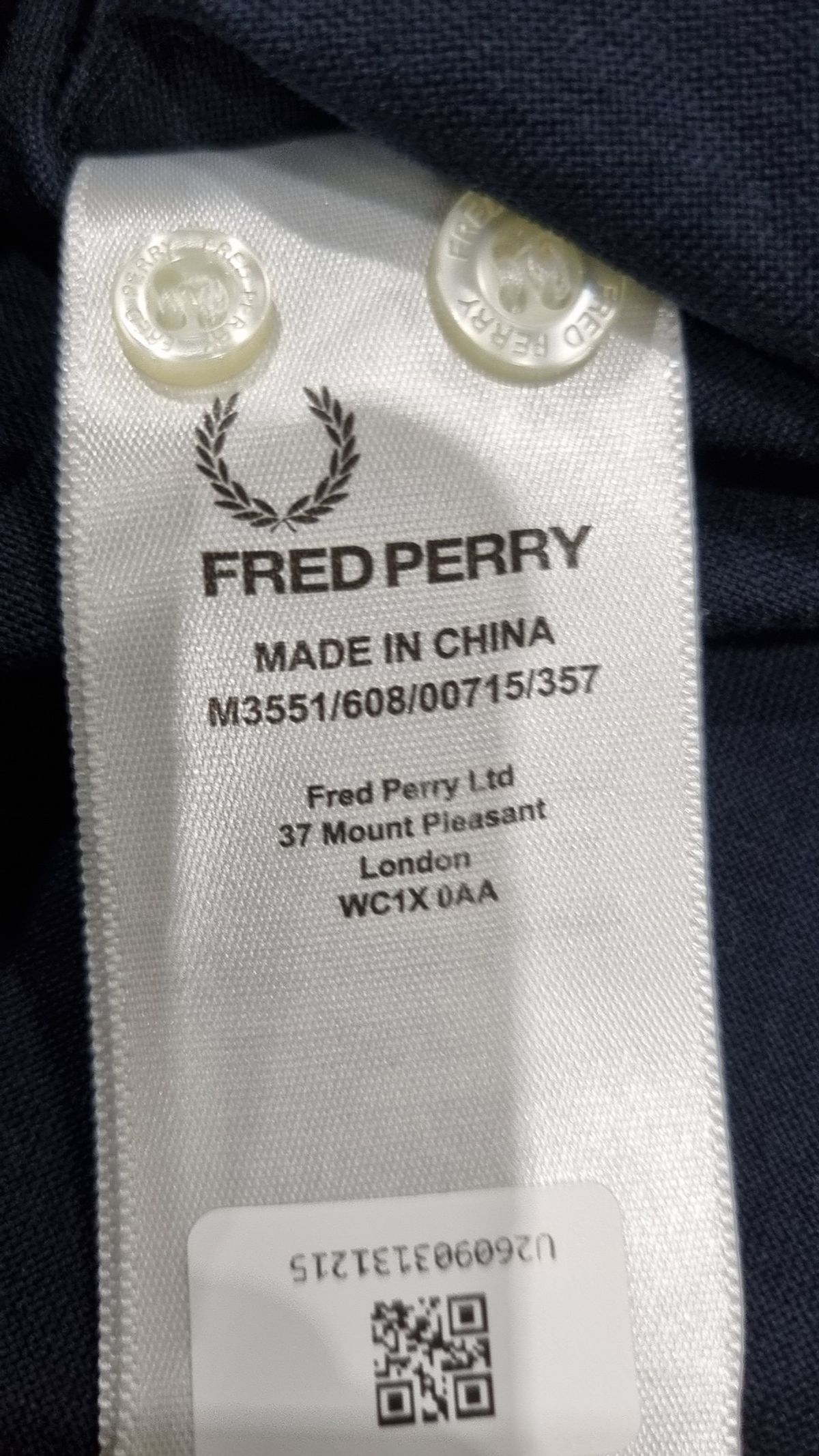 프레드페리(FRED PERRY) 캐주얼 셔츠 M