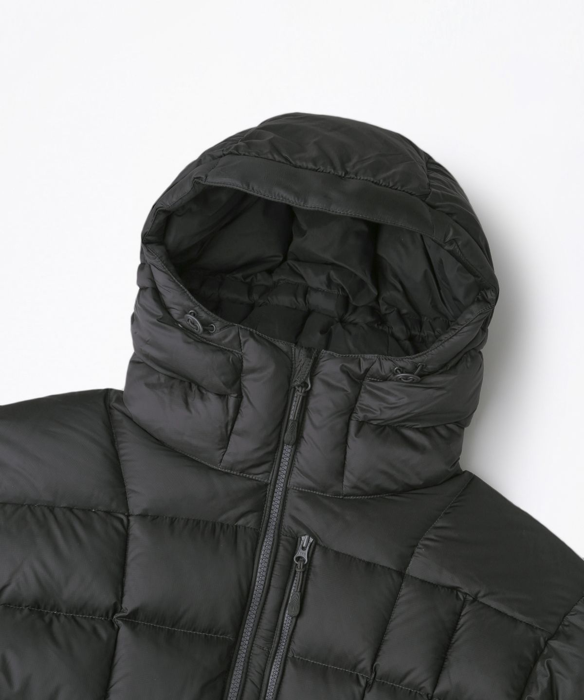 아웃스탠딩(OUTSTANDING) MUSCOVY DOWN MOUNTAIN BLOCK PARKA_CHARCOAL