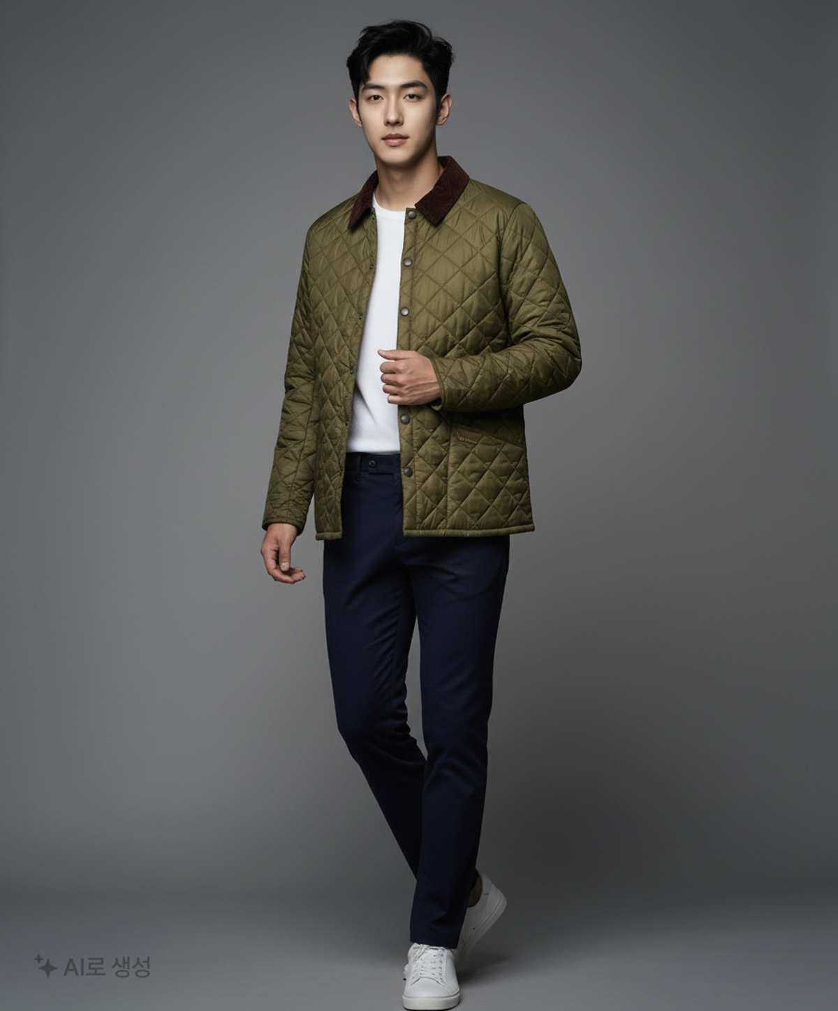 바버(BARBOUR) 나일론/코치 재킷 L