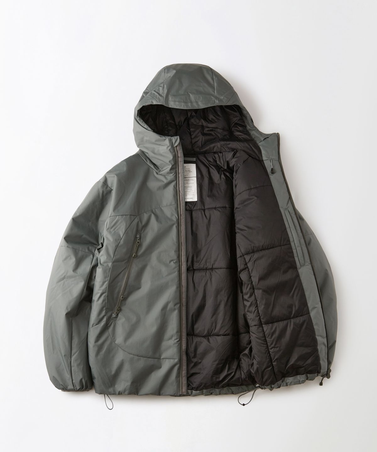 아웃스탠딩(OUTSTANDING) TORAY PRIMALOFT PCU JACKET_GRAY