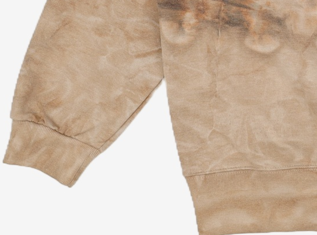 프리즘웍스(FRIZMWORKS) TIE-DYED BANDANA SWEATSHIRT _ BEIGE M