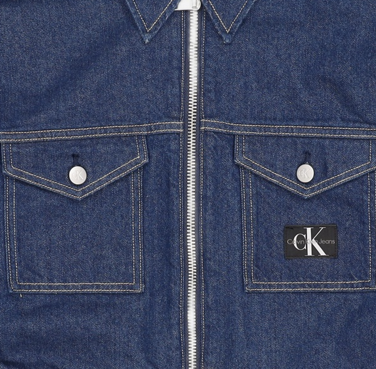 캘빈클라인 진(CALVIN KLEIN JEANS) 데님/트러커 재킷 XS