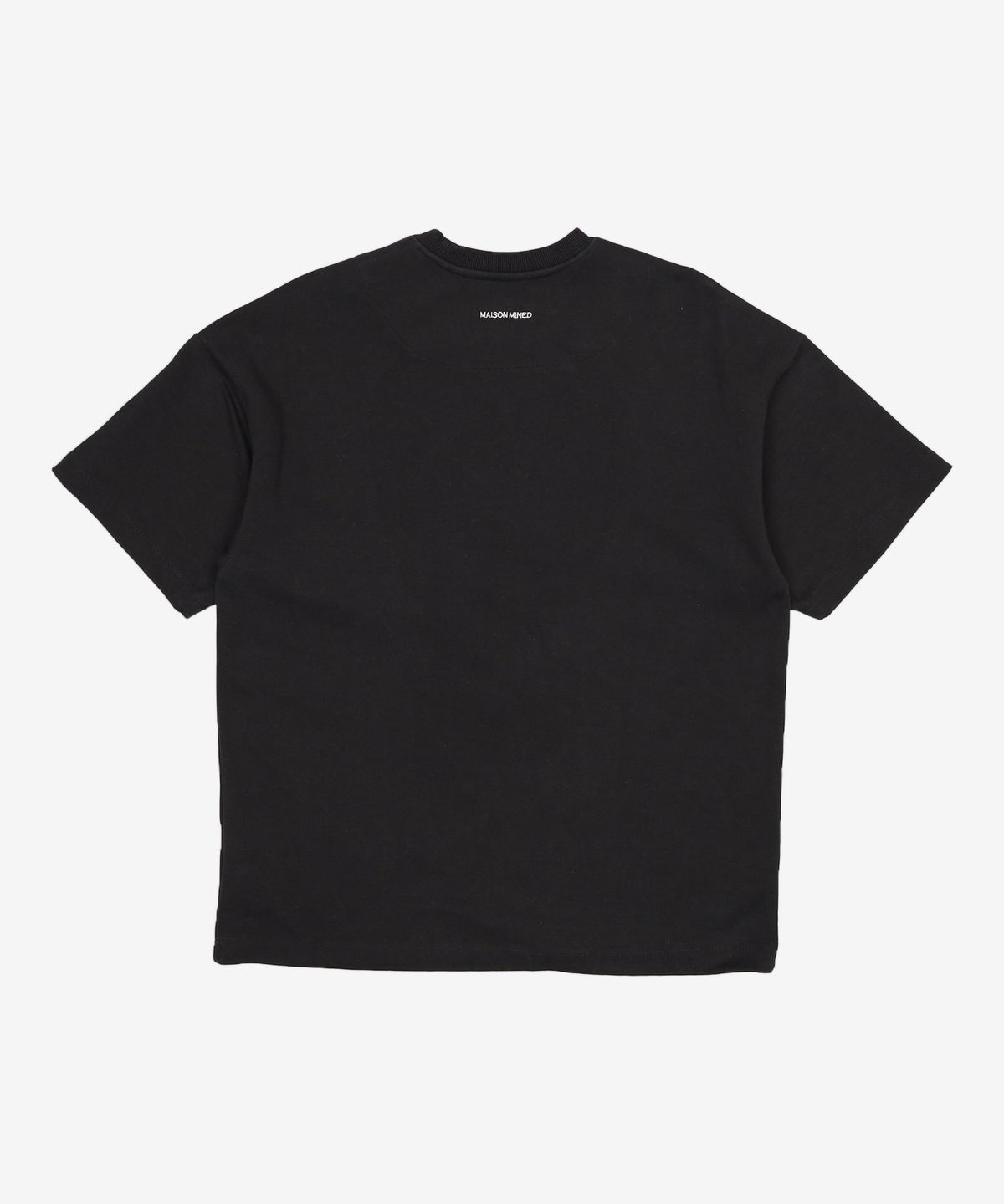 메종미네드(MAISON MINED) INFINITY CRAFT HALF T BLACK S
