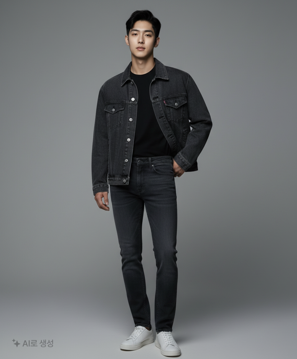 브랜디드(BRANDED) 데님/트러커 재킷 XL