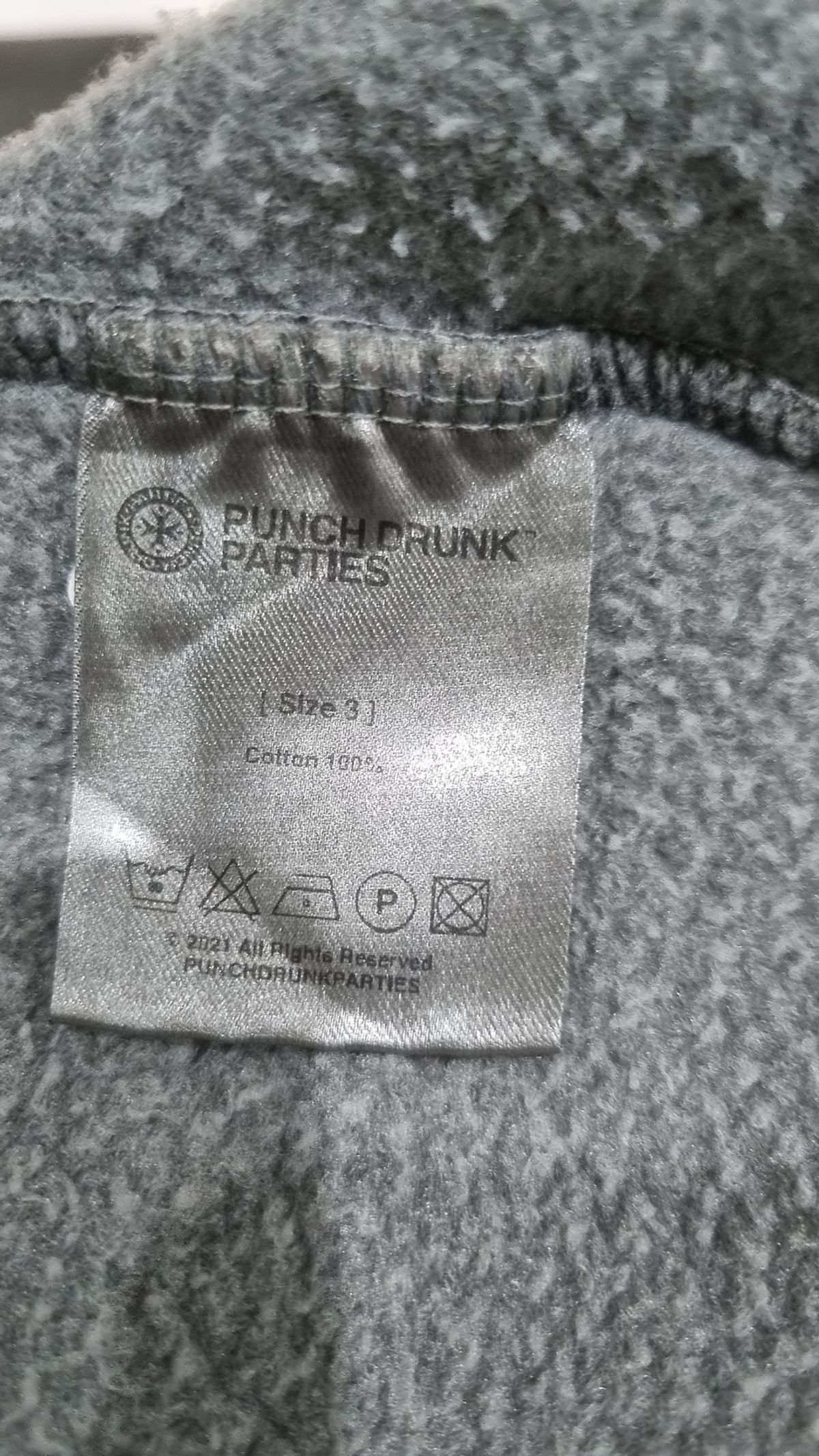 펀치드렁크파티즈(PUNCH DRUNK PARTIES) 후드 티셔츠 3