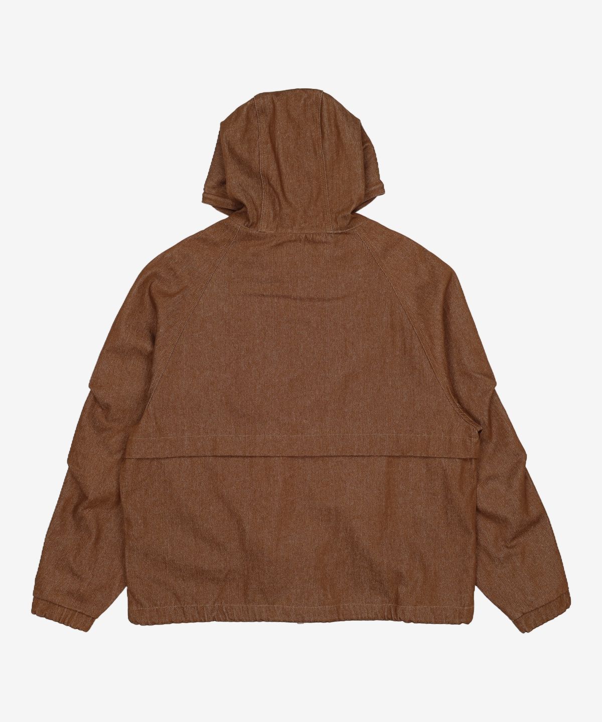 프리즘웍스(FRIZMWORKS) WASHED DENIM HOODED PARKA _ BROWN L