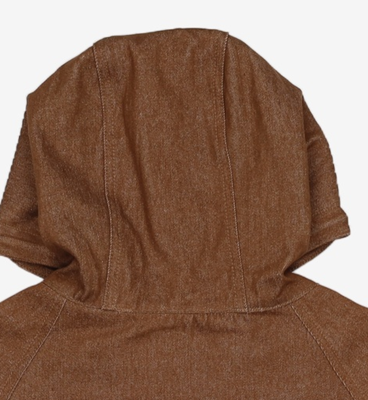프리즘웍스(FRIZMWORKS) WASHED DENIM HOODED PARKA _ BROWN L