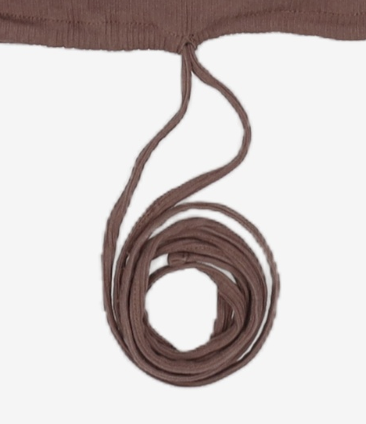 마리떼 프랑소와 저버(MARITHÉ + FRANҪOIS GIRBAUD) W BOAT NECK HALF SLEEVE TEE brown S