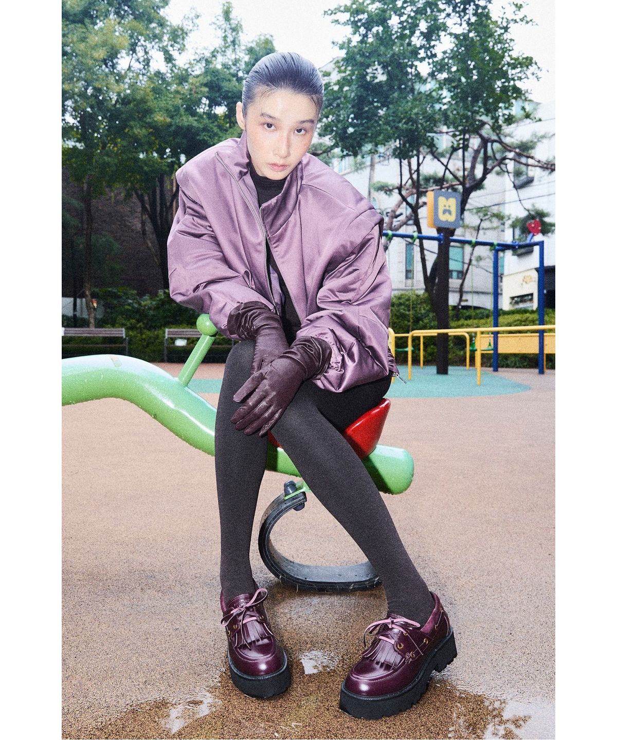 슈콤마보니(SUECOMMA BONNIE) Anchor loafer(wine)_DG1DA26513WIN