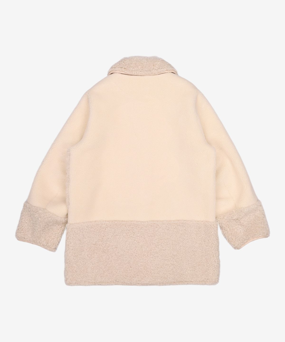 룩캐스트(LOOKAST) IVORY LUMI REVERSIBLE SHEARING JACKET ONE