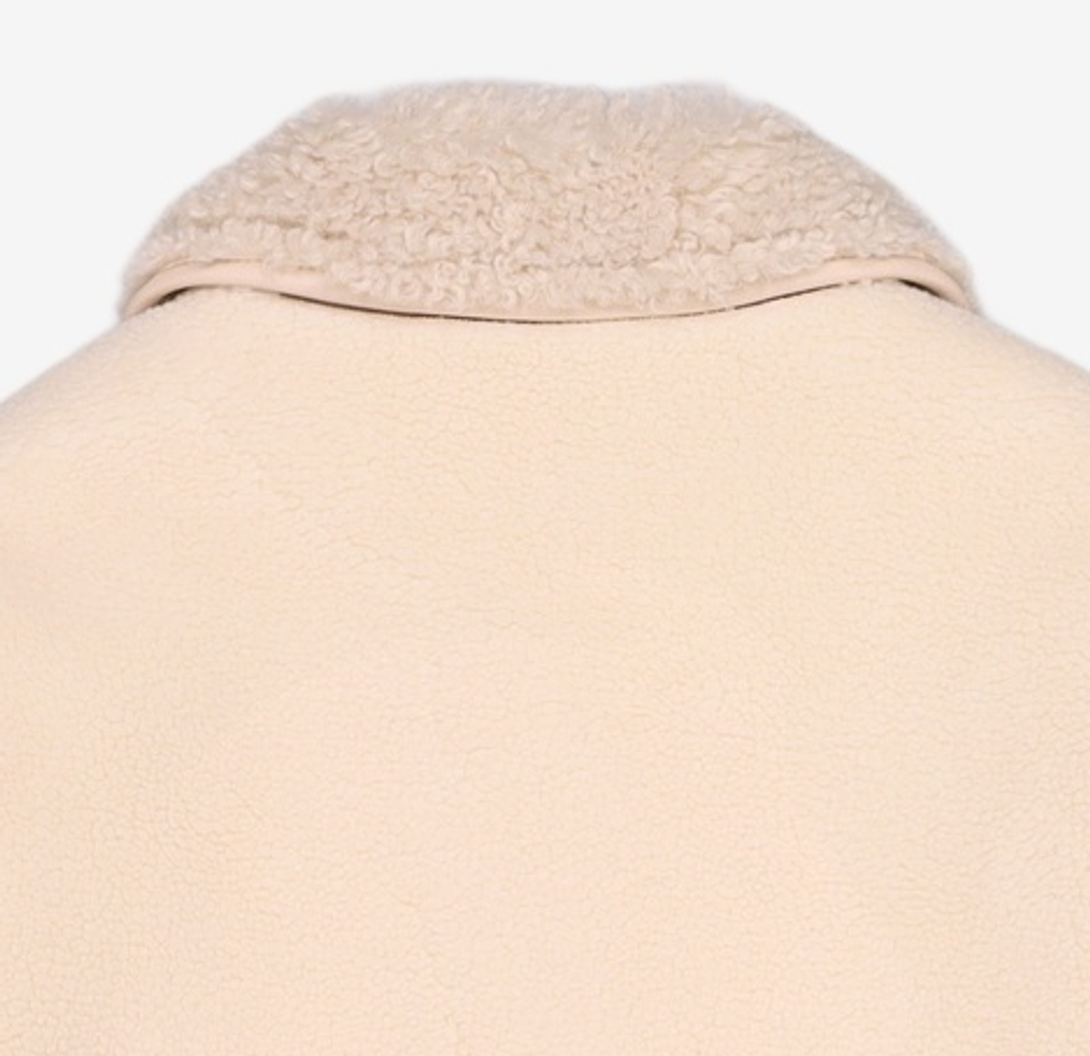 룩캐스트(LOOKAST) IVORY LUMI REVERSIBLE SHEARING JACKET ONE