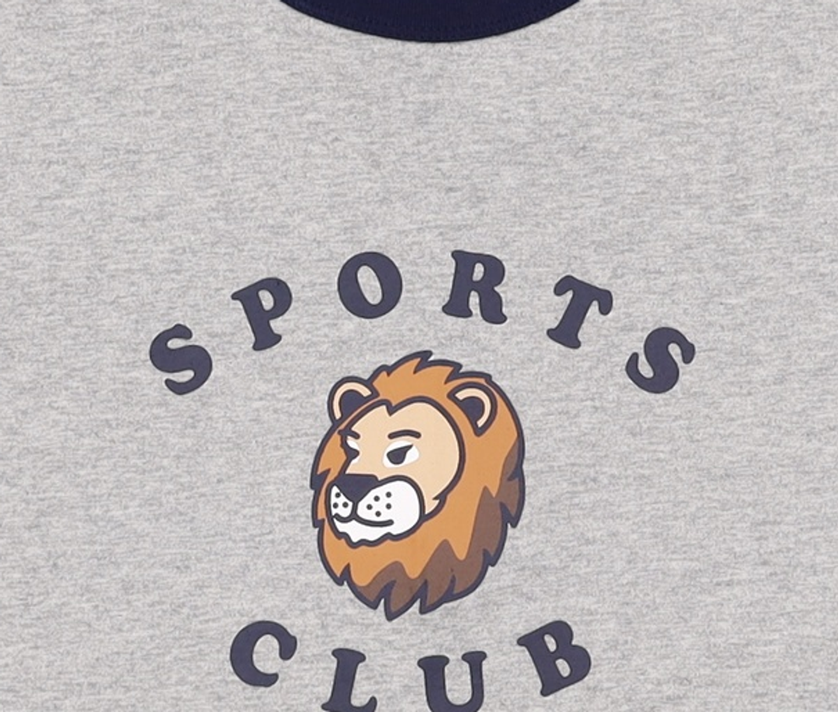 골라(GOLA) RETRO LION T-SHIRT [GRAY] FREE